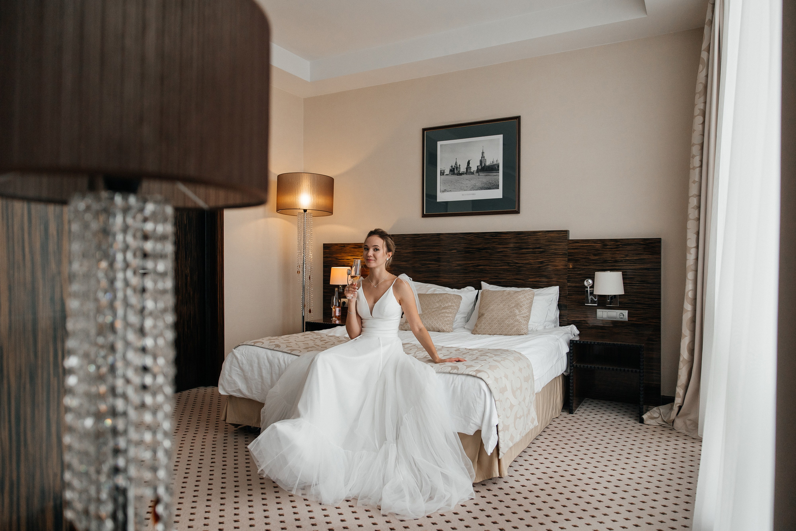 Самые красивые отели Москвы для свадебной фотосессии. Свадебный фотограф в Москве Дарья Олендарёва