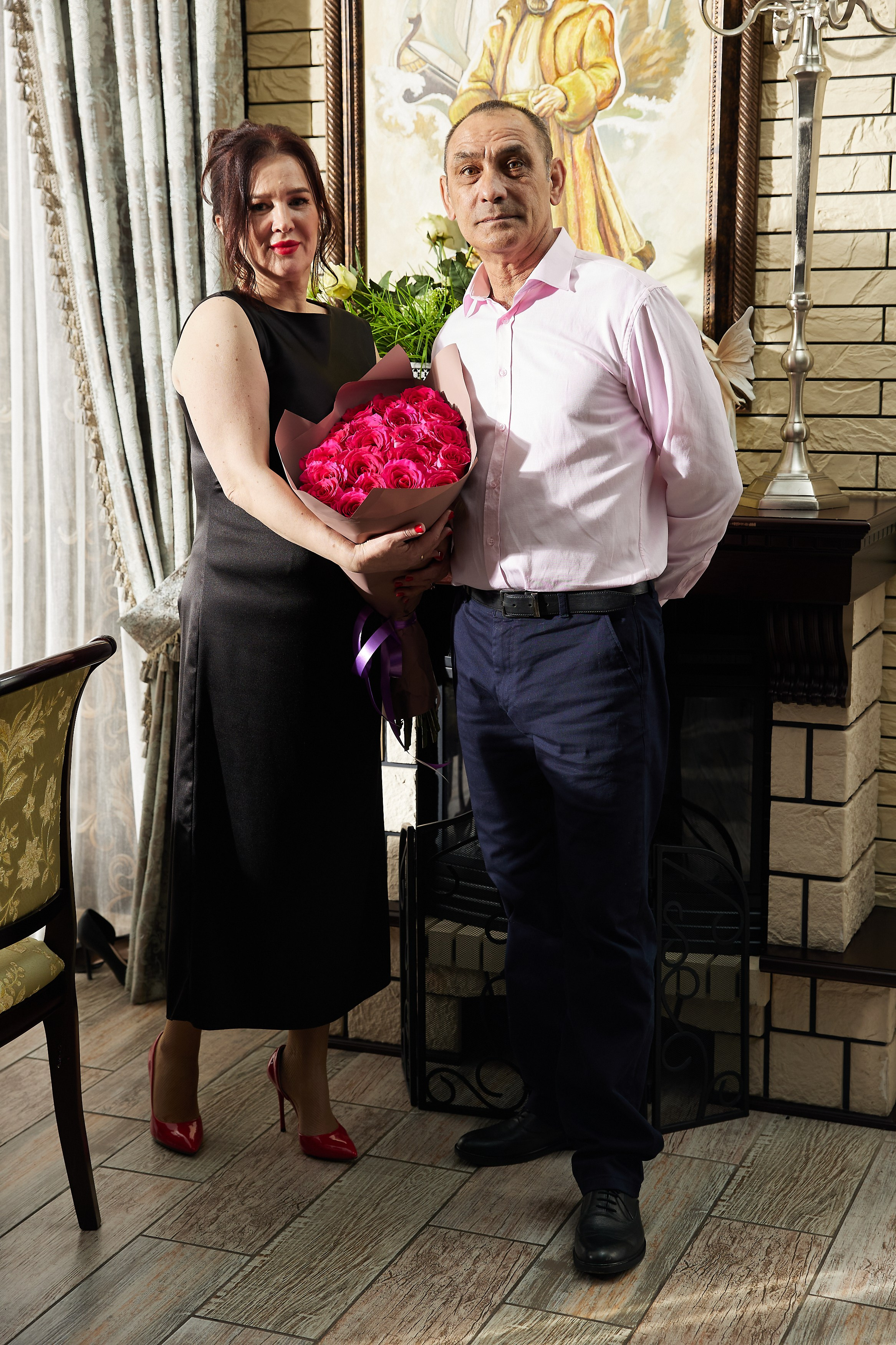 Первые фото с юбилея уже в день съёмки