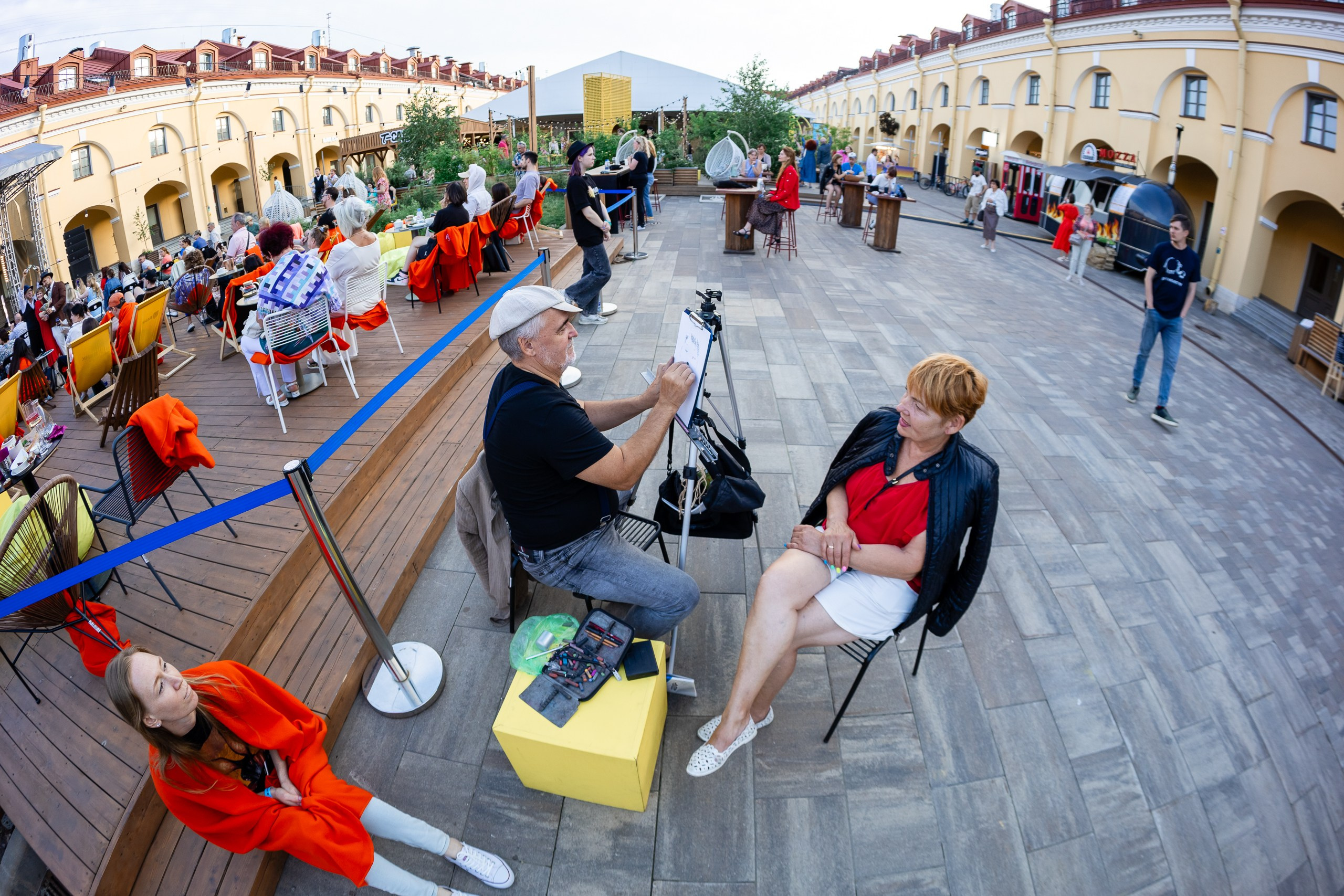 JAZZ под небом в Никольских рядах от AMADEUS. Репортажная съемка. Фотограф в Санкт-Петербурге — Сергей Петров