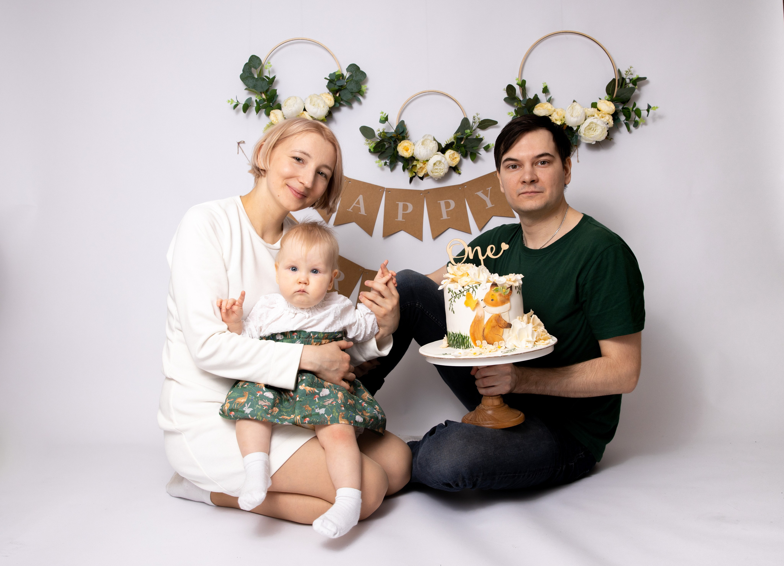 Годовасие у меня в студии. Фотограф в Железнодорожном и Балашихе