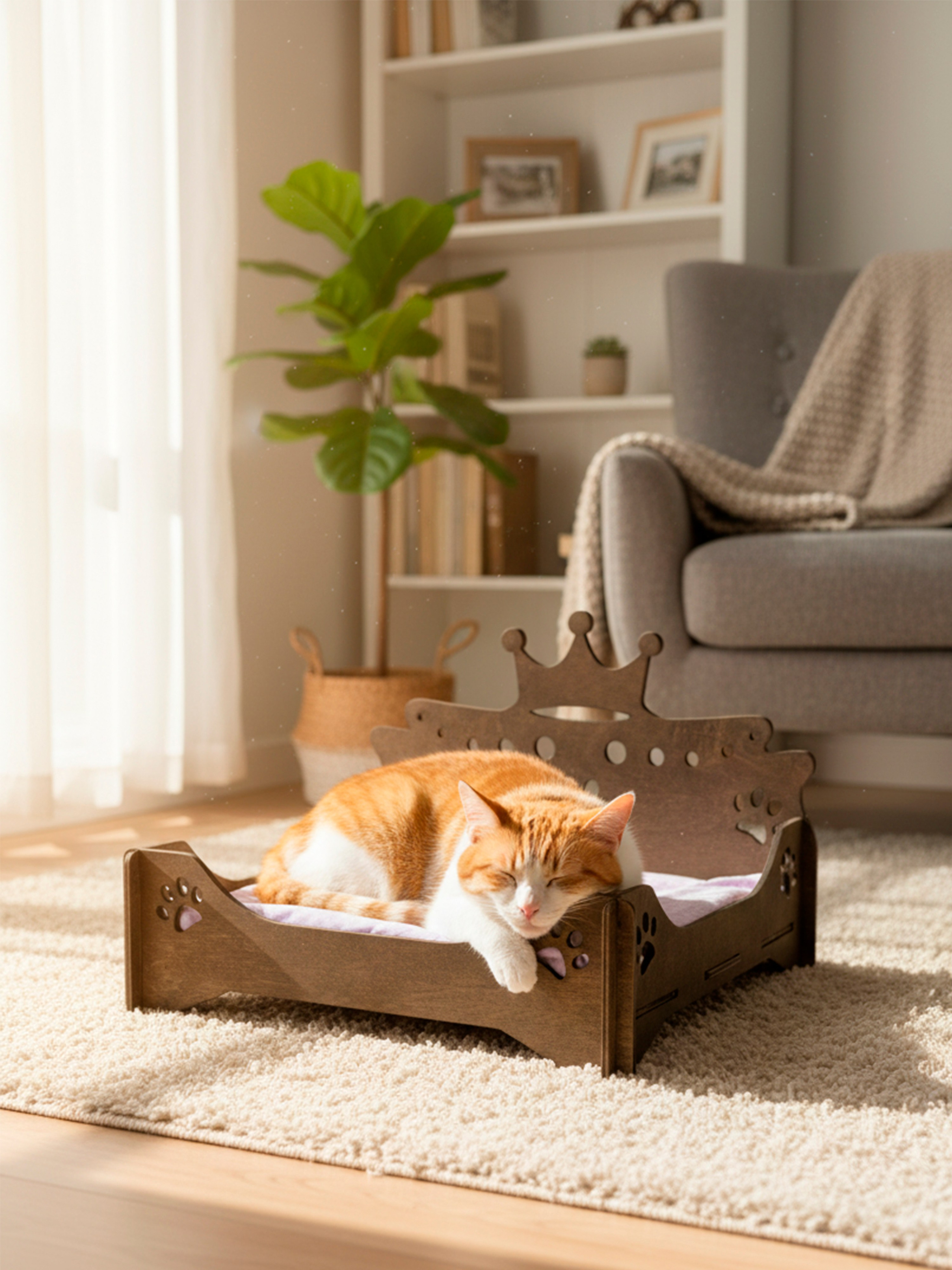 Лежанка «Королевская» Темная. Murstyle