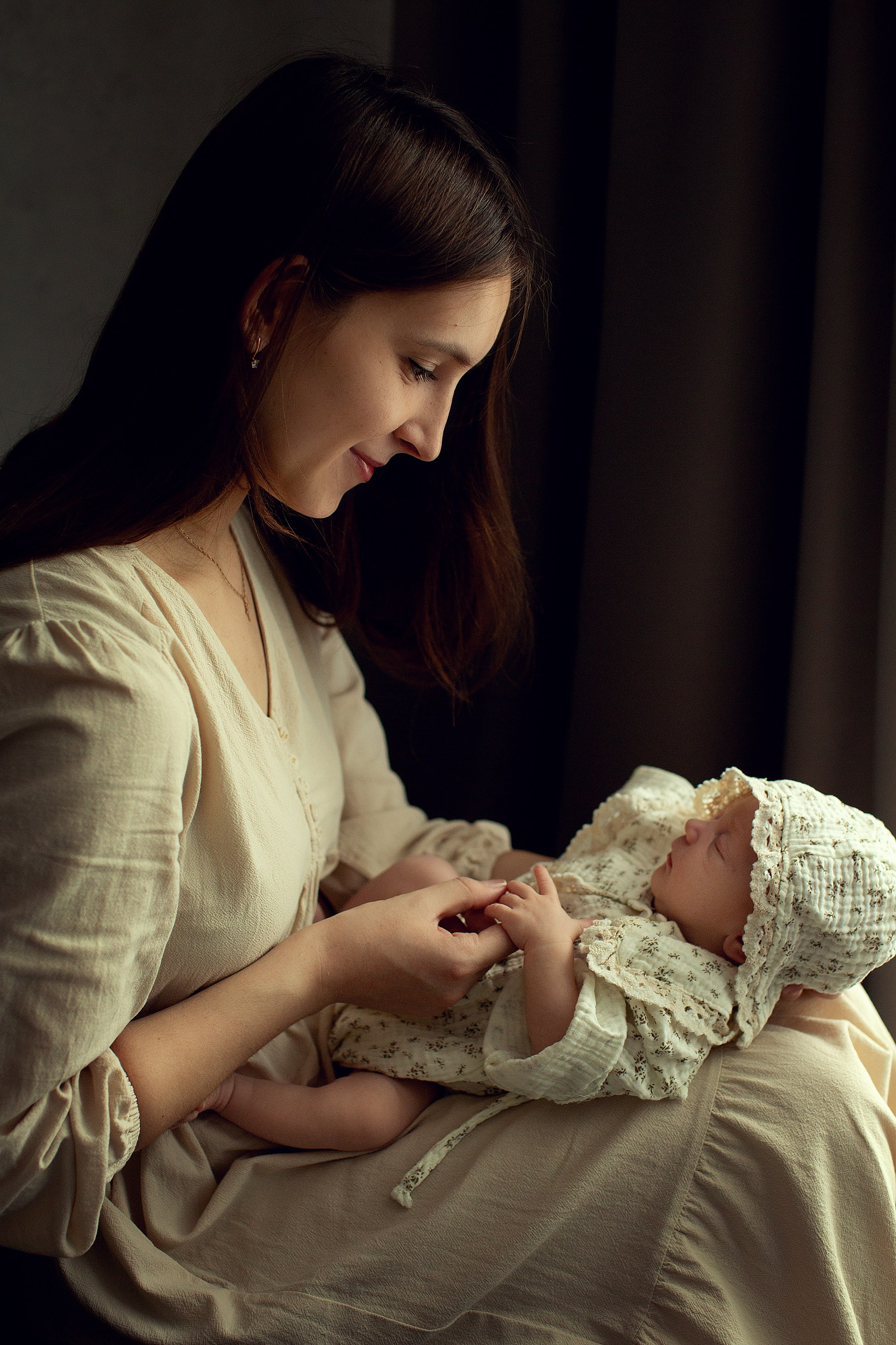 Домашняя Фотосессия с новорожденным. Tatyana Nadezhdina Family photographer