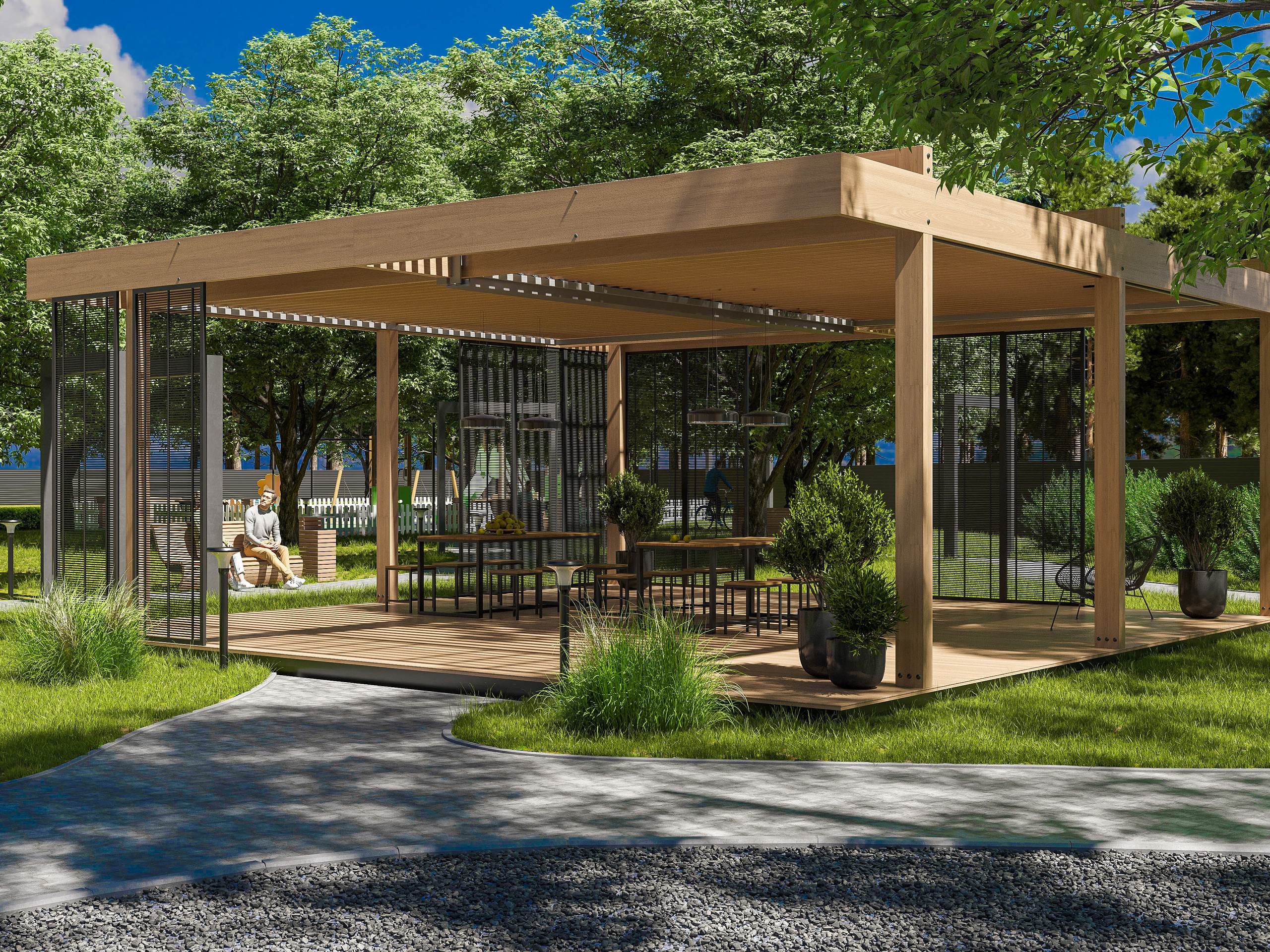 Приозёрный. Das House