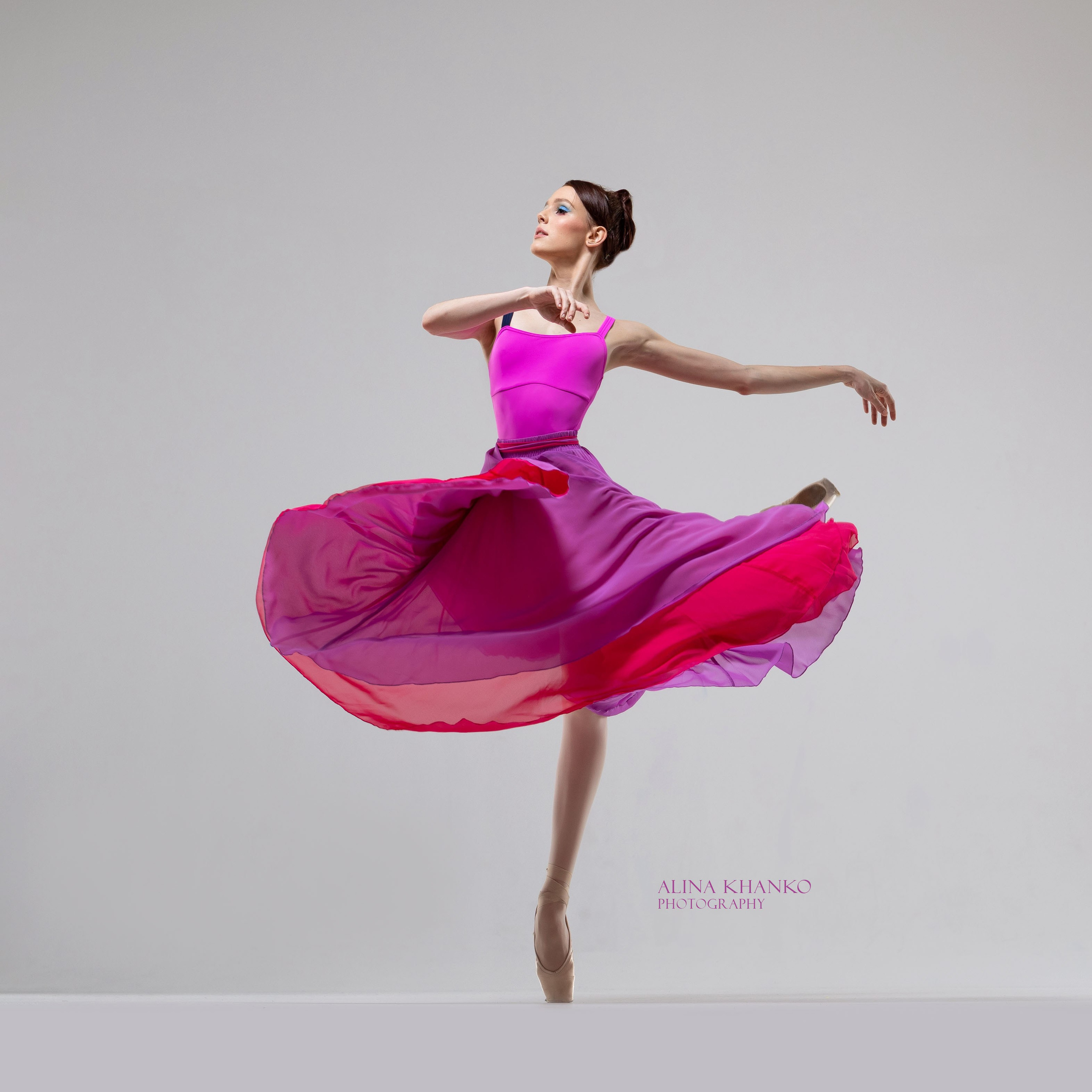 Малиново-сиреневая воздушная двухсторонняя юбка напрокат бесплатно. Балетный фотограф Алина Ханько — Душа Балета