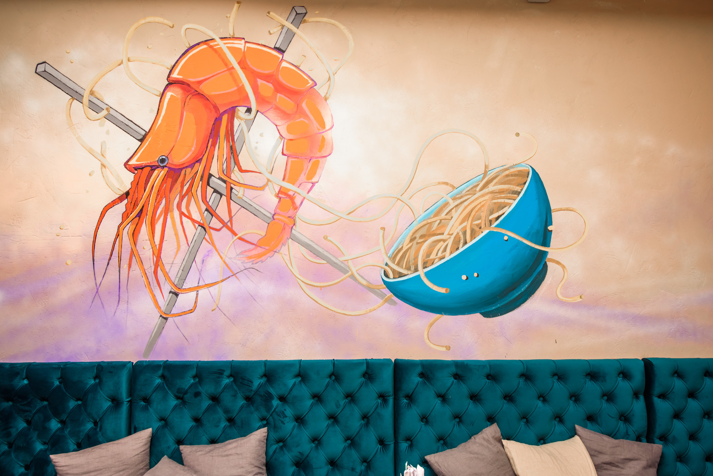 Интерьер. Фуд фотограф для ресторана Элина Брусенцева