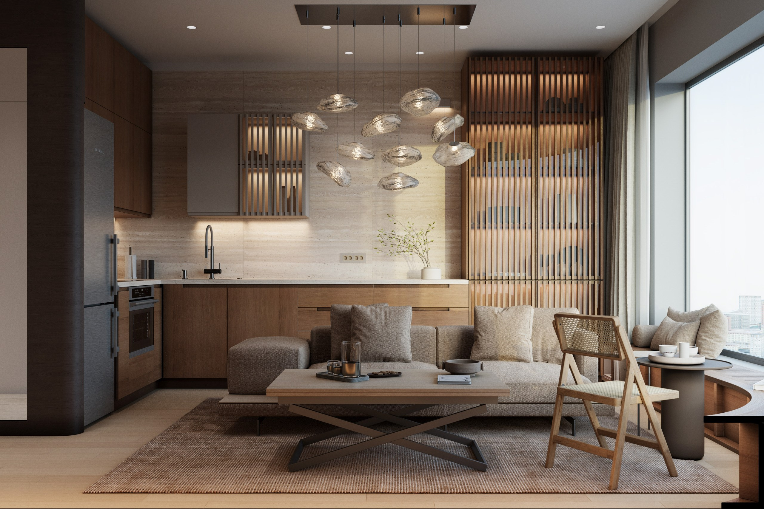 Интерьеры и архитекура