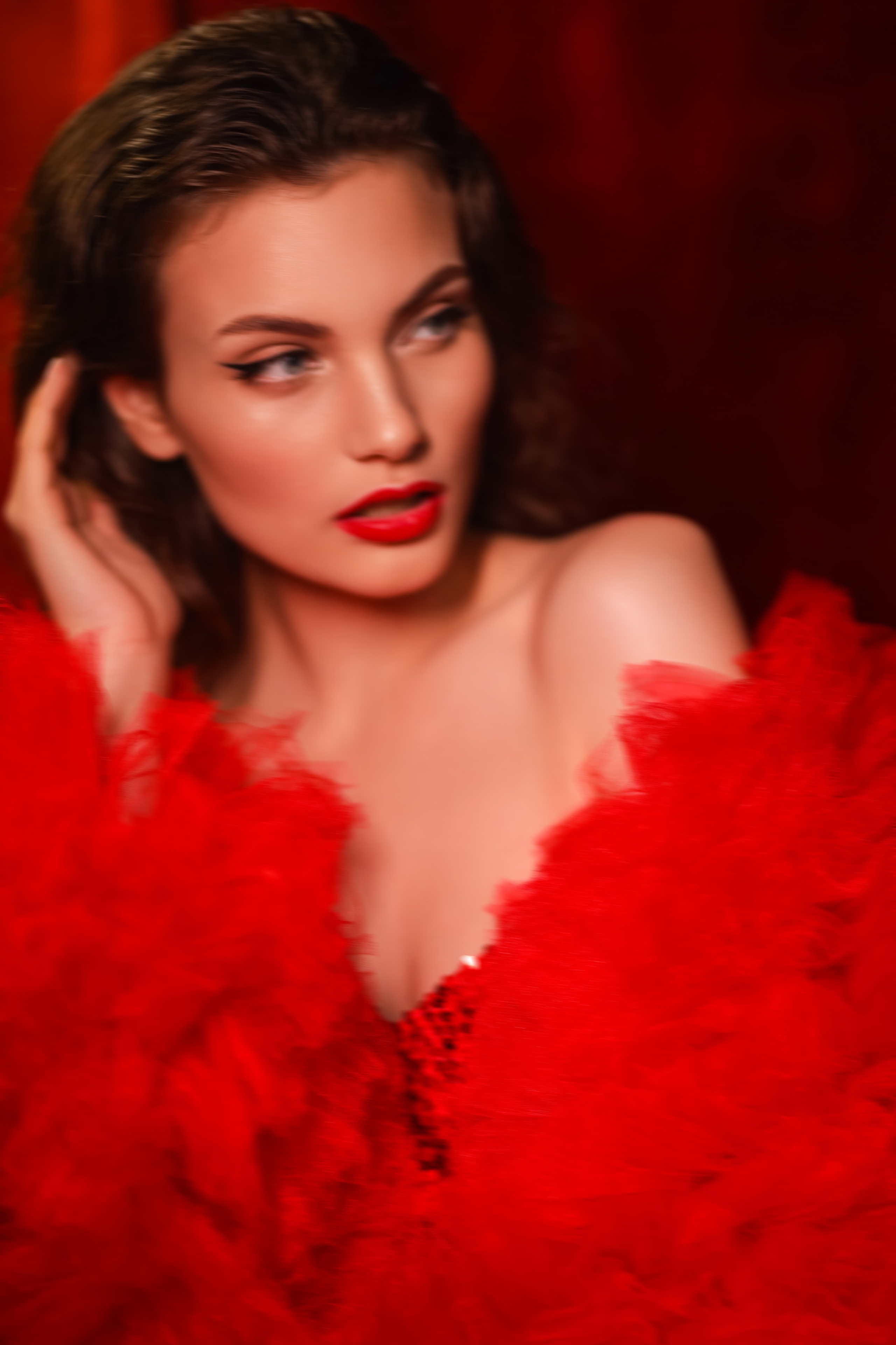 Роскошная Кристина и красный бархат. Свадебный фотограф Беларусь Ольга Козыренко