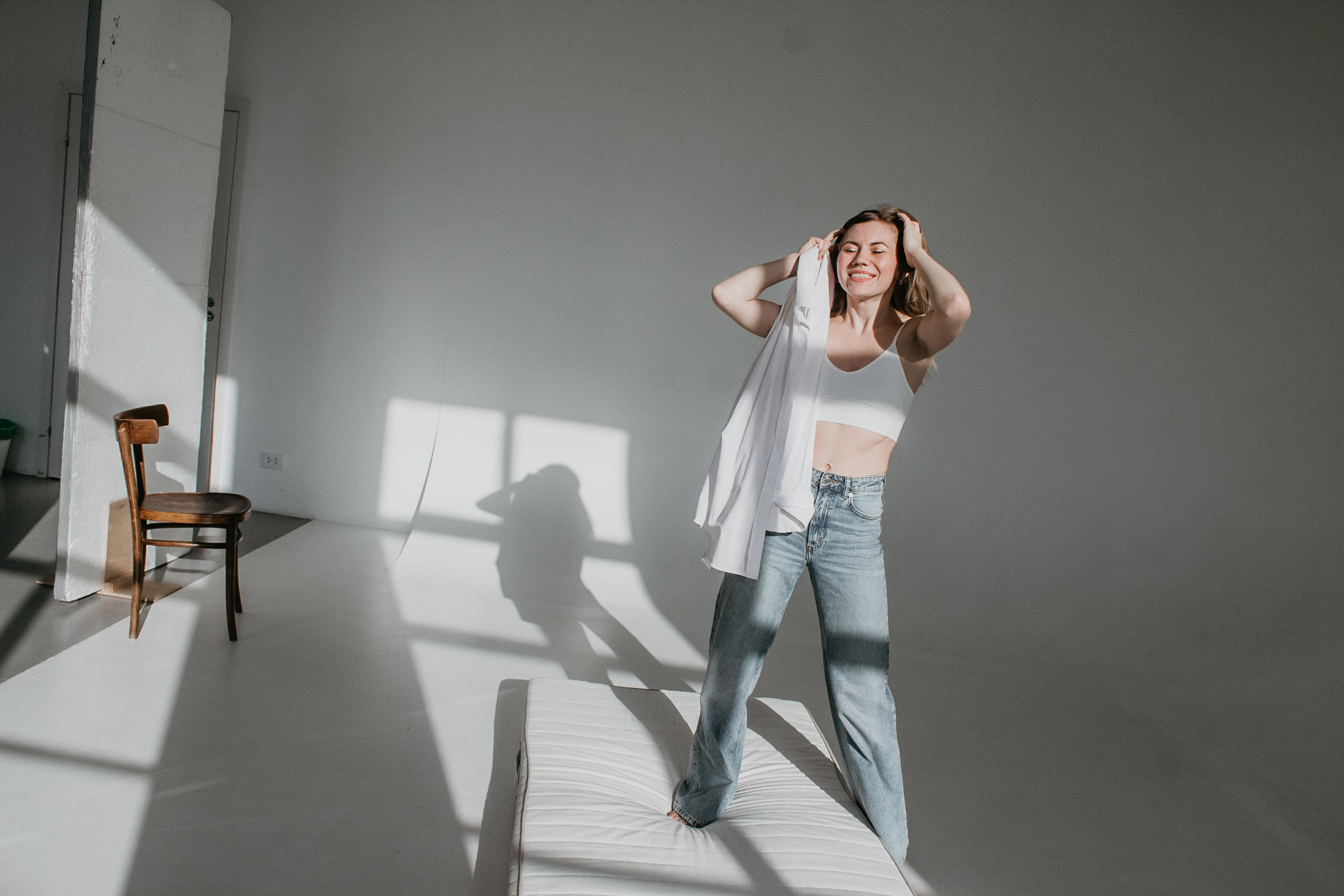 Индивидуальная фотосессия в студии для Лены. Контент-фотограф Юлия|Санкт-Петербург|Питер