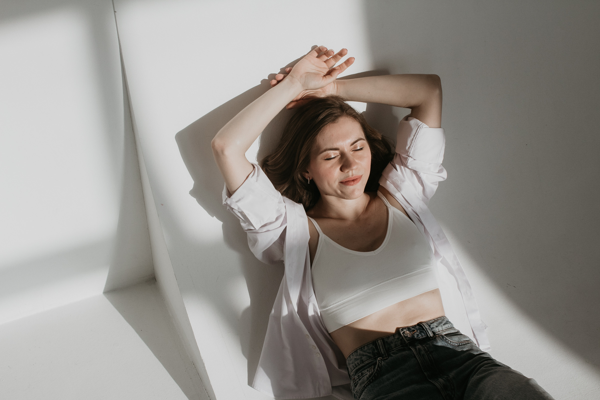 Индивидуальная фотосессия в студии для Лены. Контент-фотограф Юлия|Санкт-Петербург|Питер