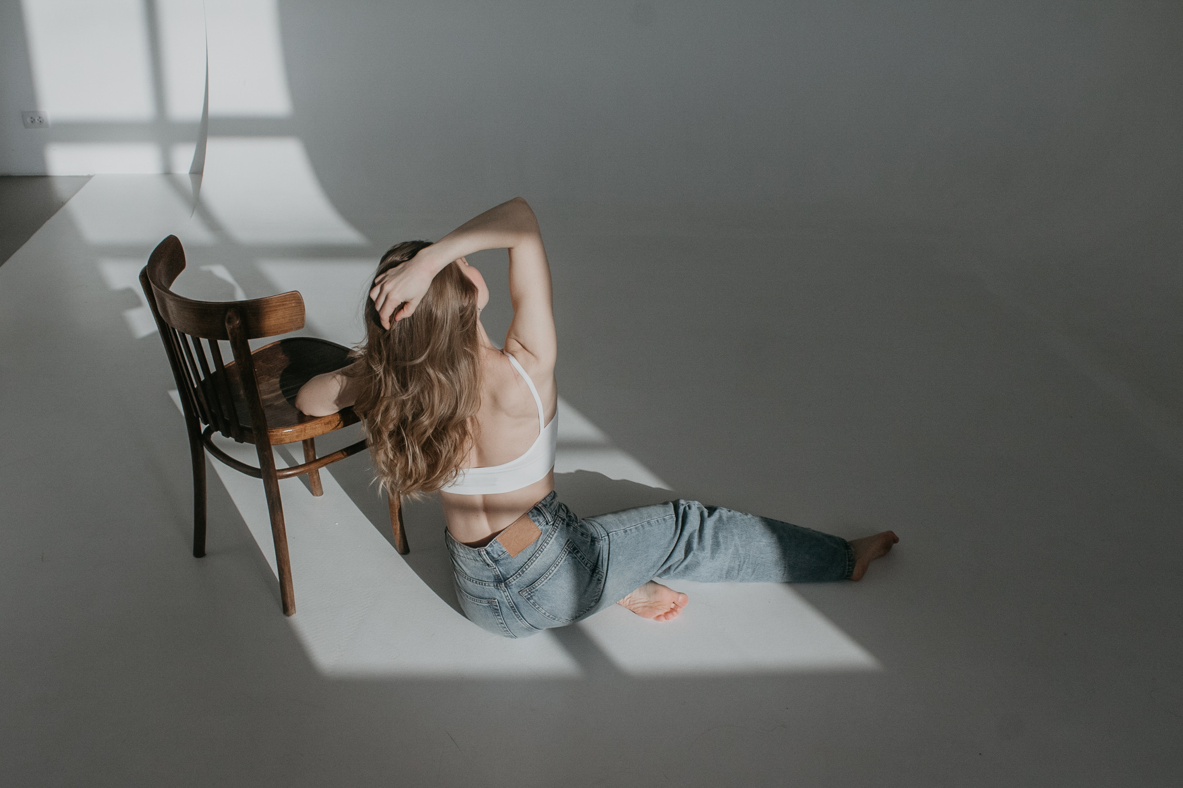 Индивидуальная фотосессия в студии для Лены. Контент-фотограф Юлия|Санкт-Петербург|Питер