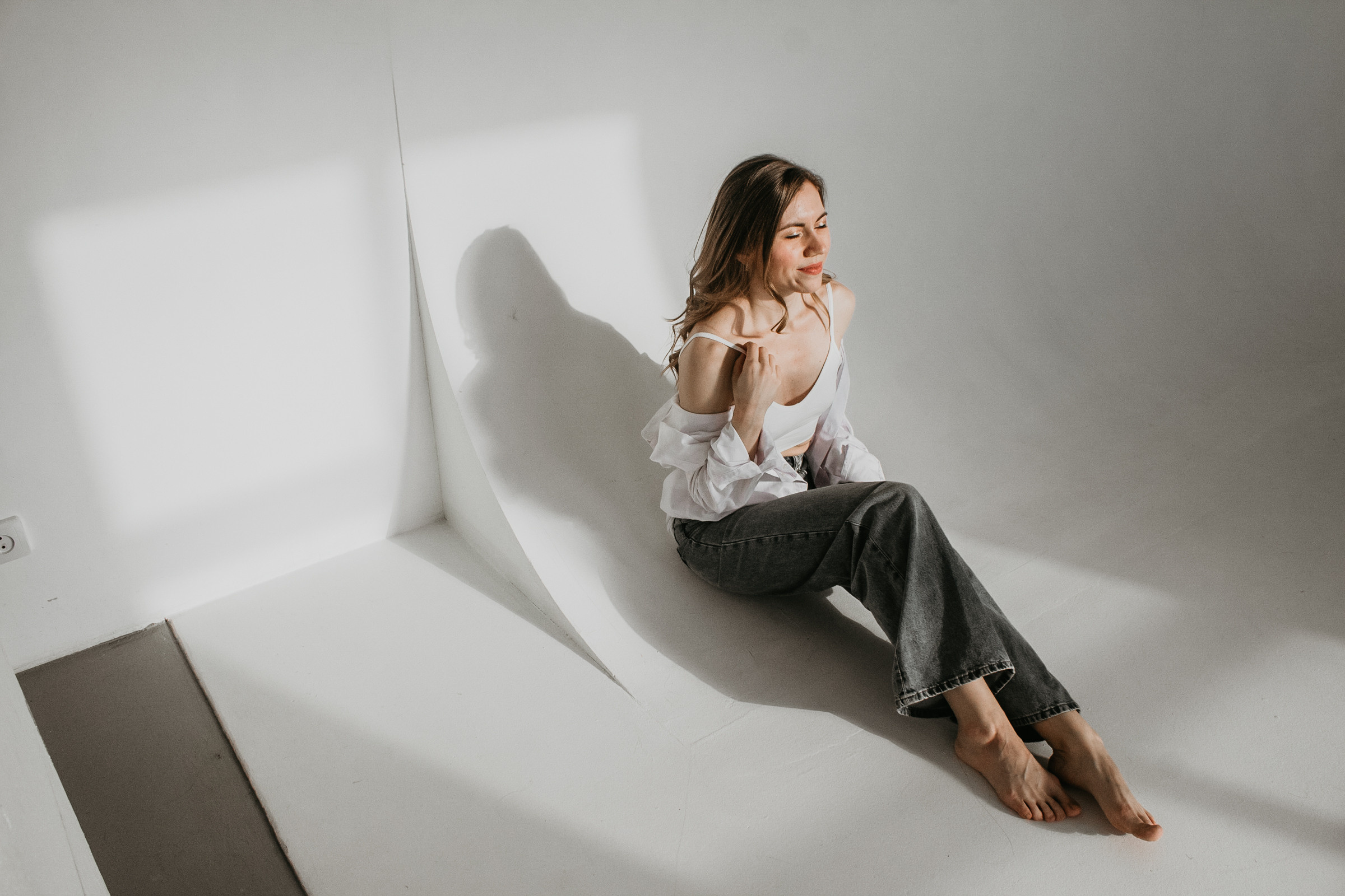 Индивидуальная фотосессия в студии для Лены. Контент-фотограф Юлия|Санкт-Петербург|Питер