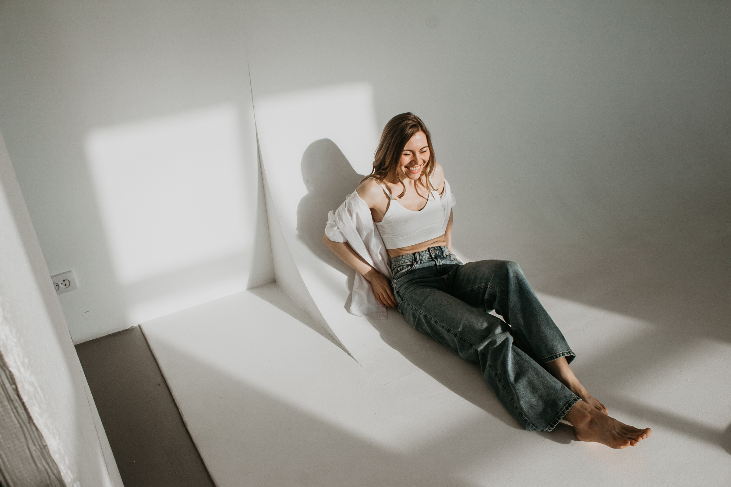 Индивидуальная фотосессия в студии для Лены. Контент-фотограф Юлия|Санкт-Петербург|Питер