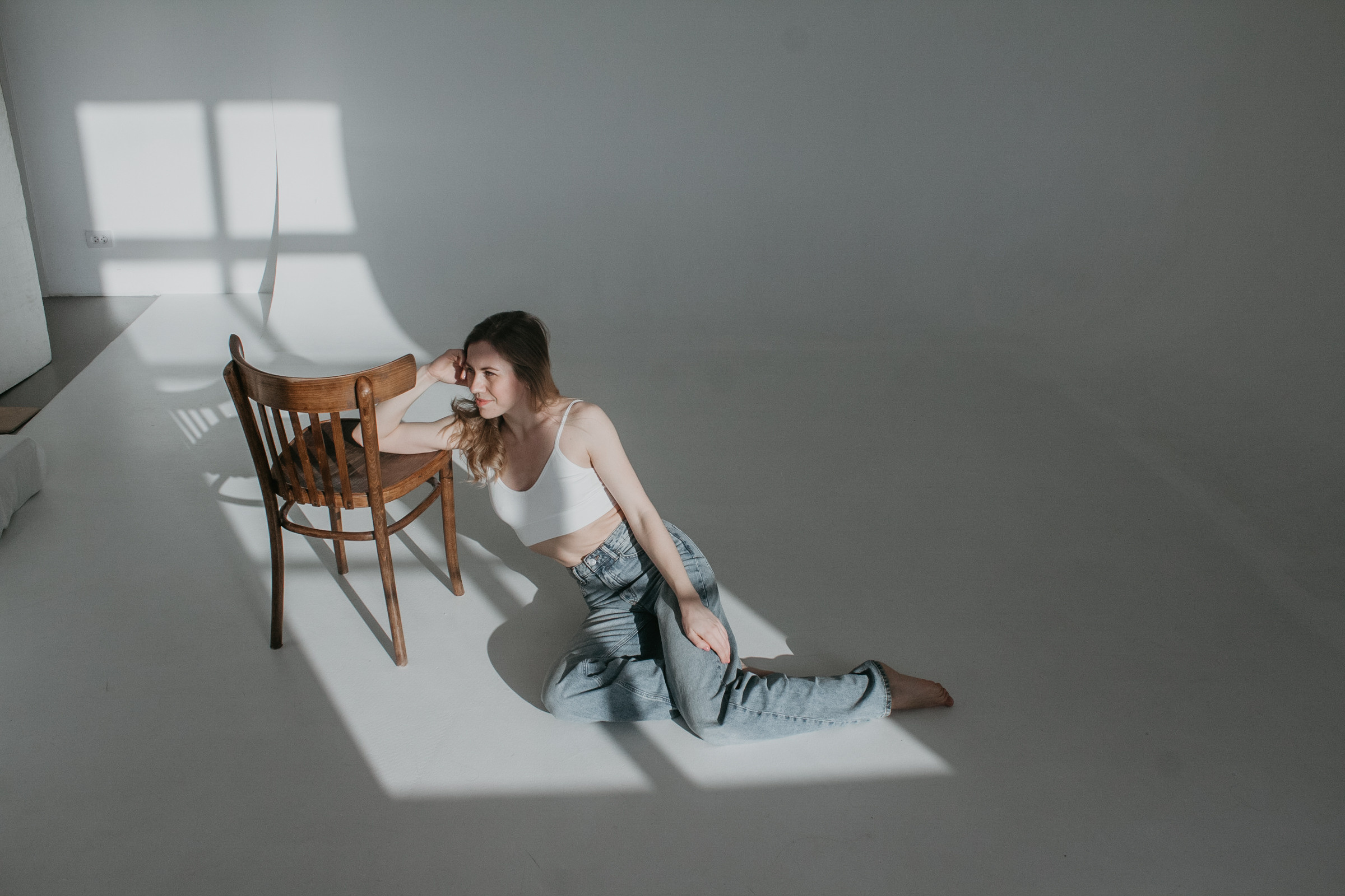 Индивидуальная фотосессия в студии для Лены. Контент-фотограф Юлия|Санкт-Петербург|Питер