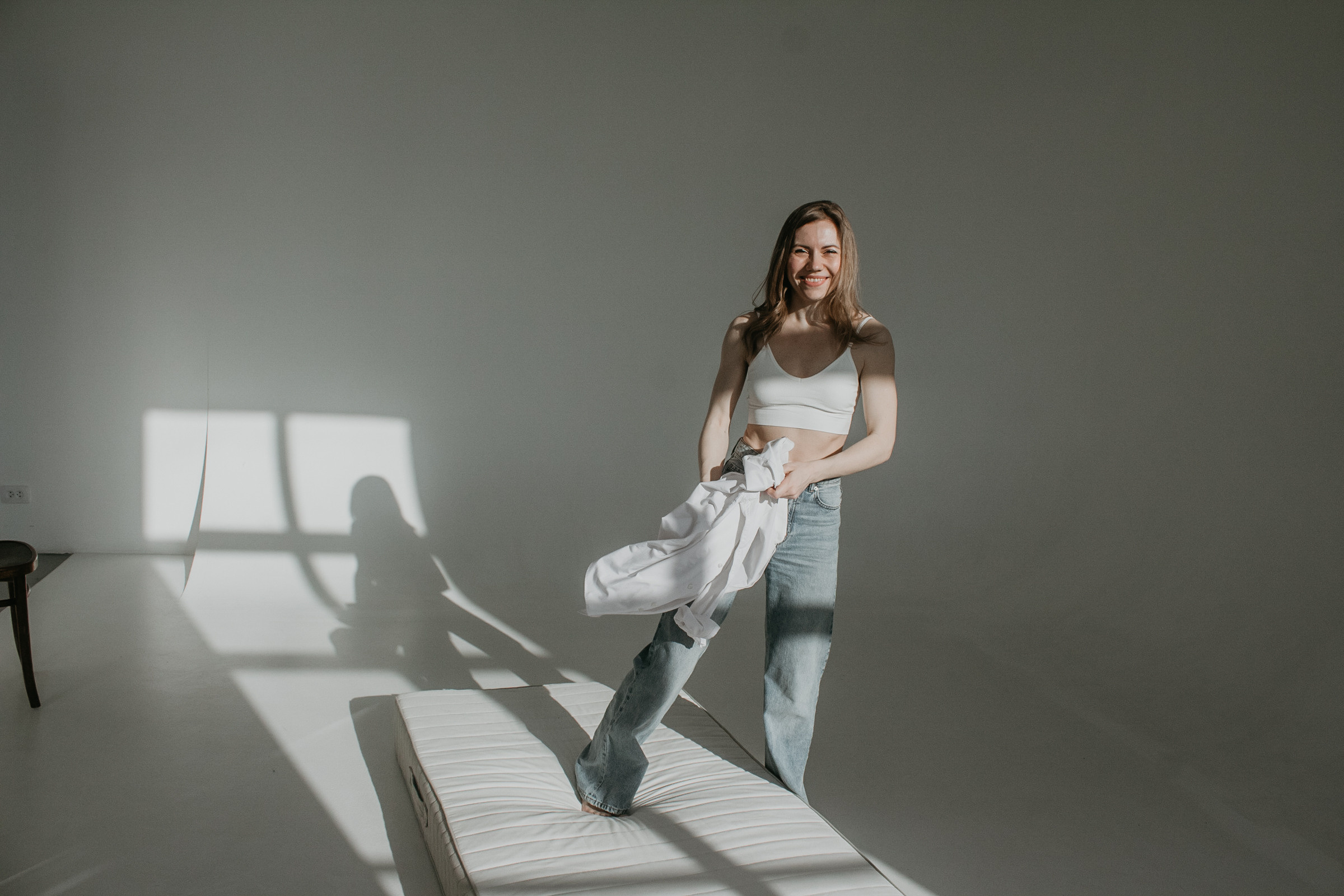 Индивидуальная фотосессия в студии для Лены. Контент-фотограф Юлия|Санкт-Петербург|Питер