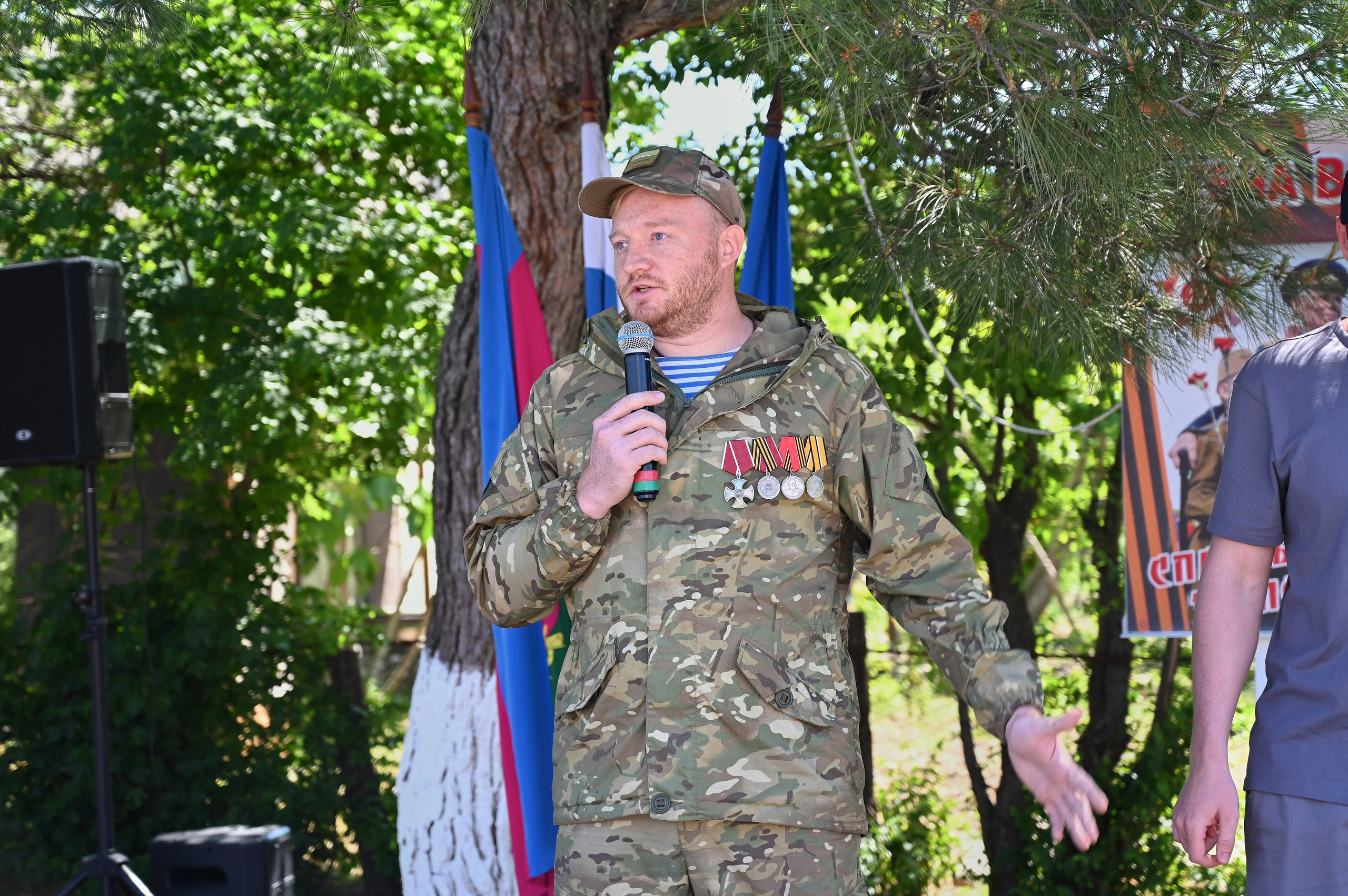 Митинг в с. Виноградное. Жизнь курорта Кабардинка в фотографиях