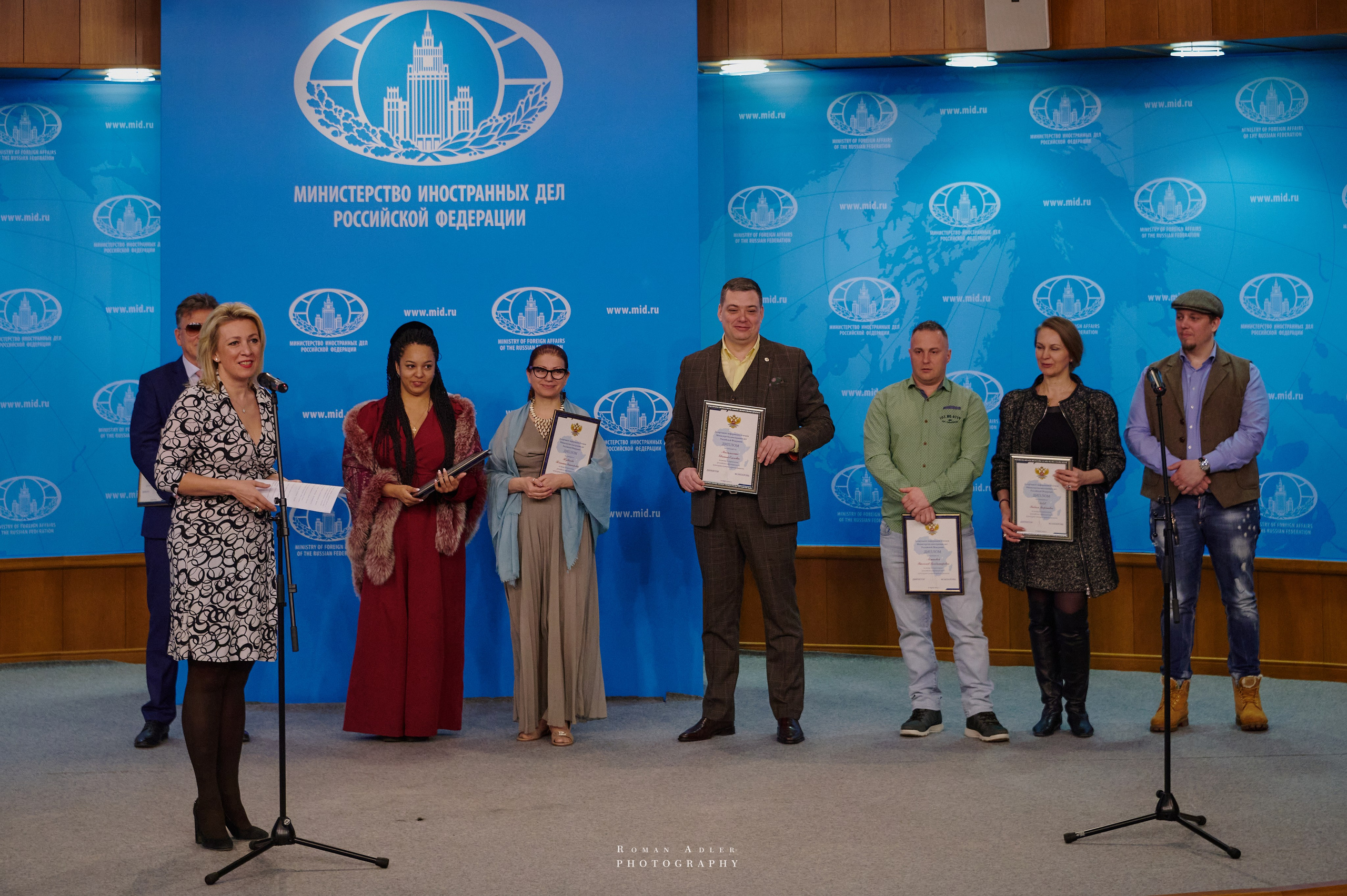 Презентация киноленты «Black to USSR». Фотограф Роман Адлер