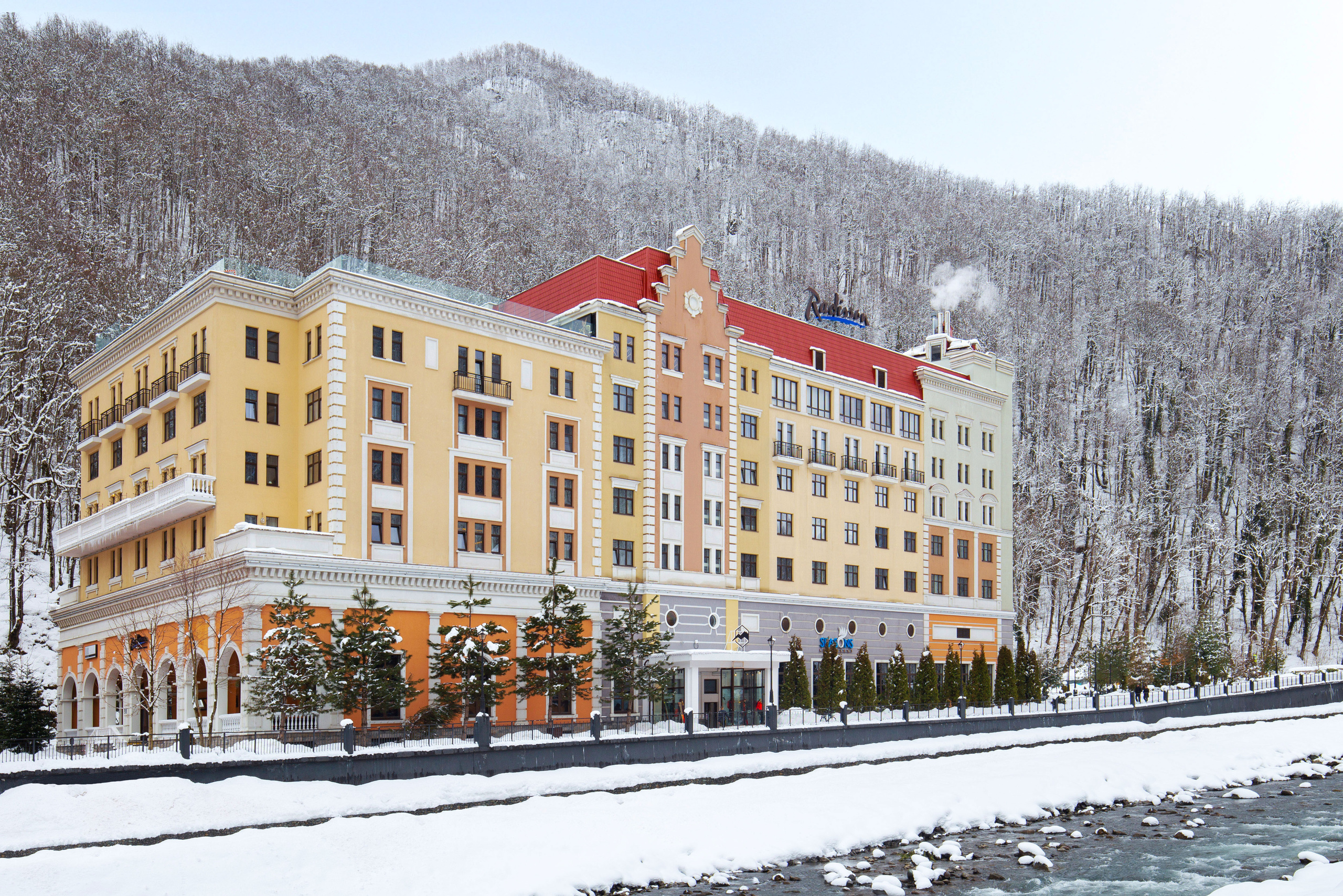 Интерьерная фотосъемка отеля Radisson Roza Hutor│Крис Медведева. Интерьерный фотограф в Москве Кристина Медведева