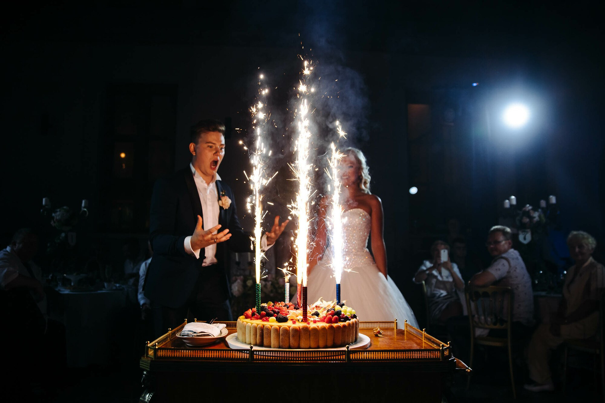 Стильная свадьба в крепости БИП. Свадебный фотограф в Санкт-Петербурге и Москве Андрей Нестеров