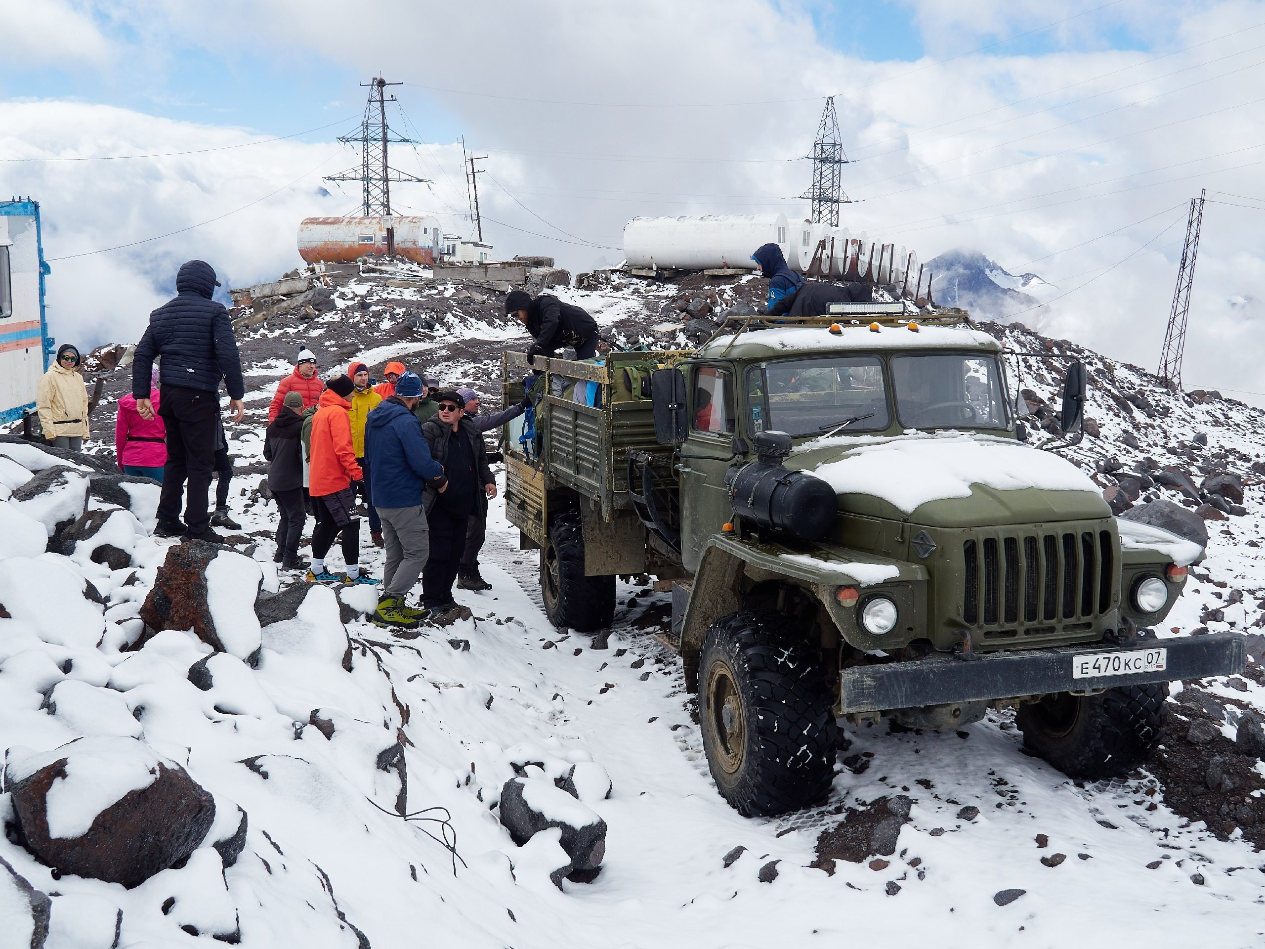 Горный, высотный Фотограф на Эльбрусе Георгий