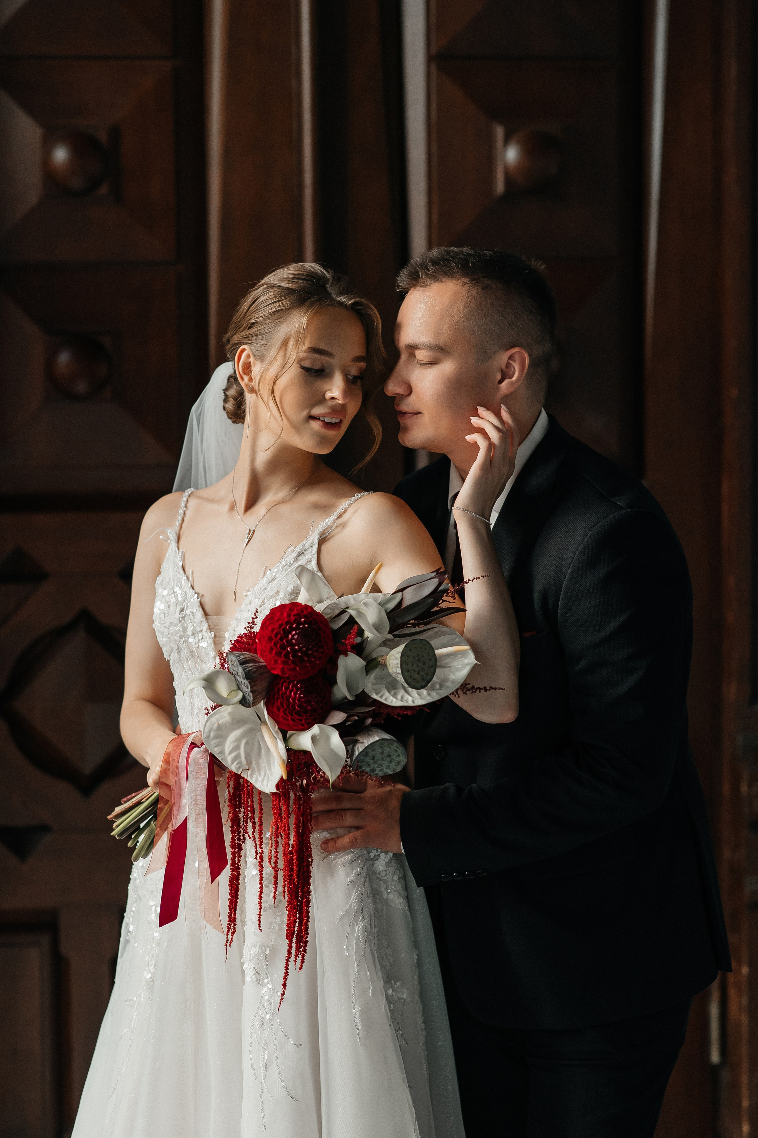 свадебная фотосессия в Особняке Спиридонова