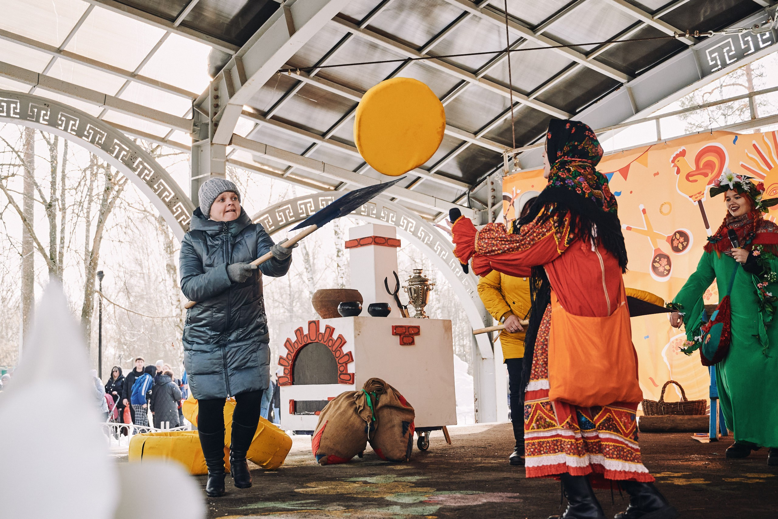 Масленица в Иваново 2024 год Парк Степанова. Фотограф в Иваново: Каталожная съемка одежды и постельного белья, Wildberries