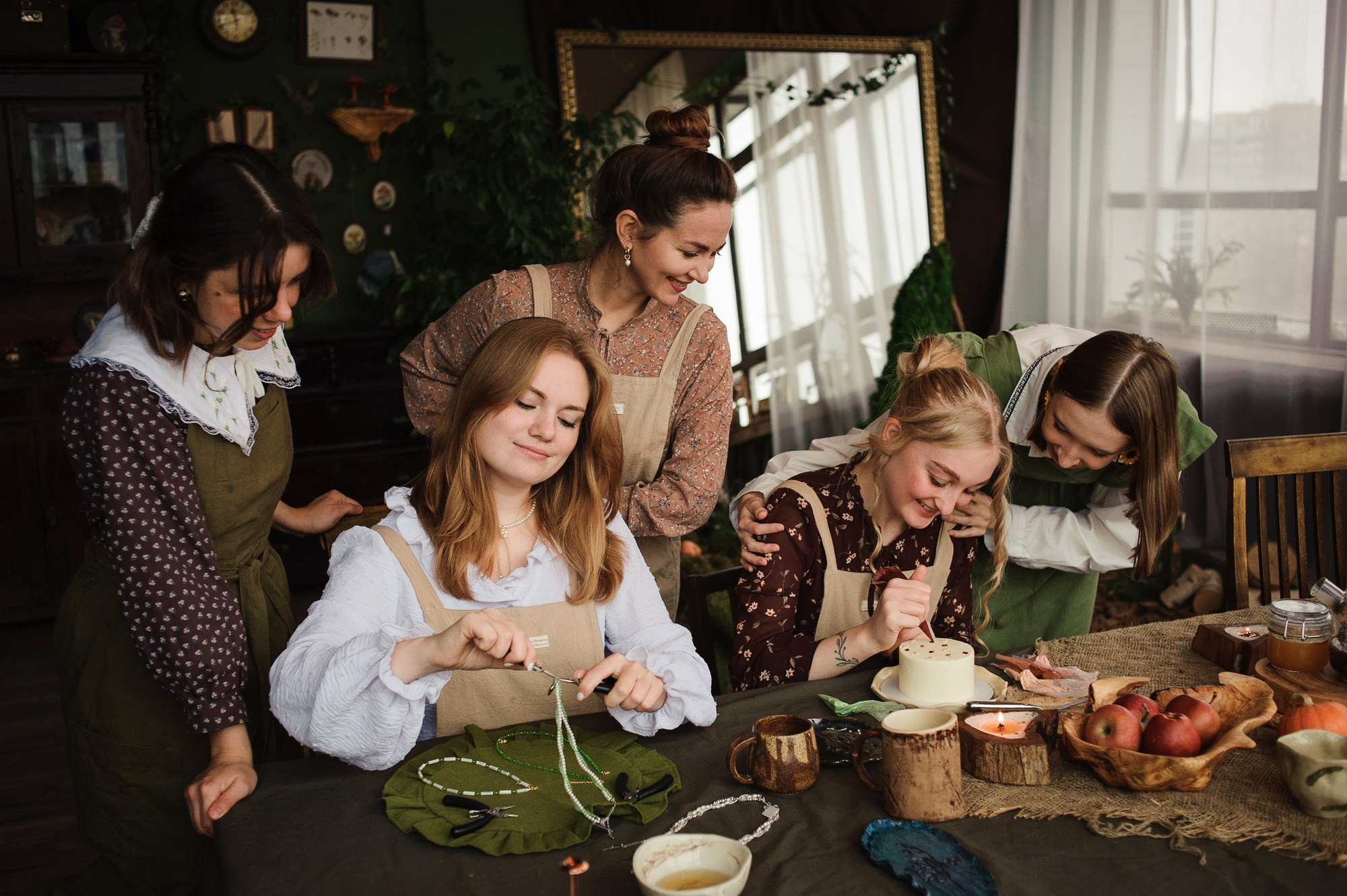 Девичник в Берлоге эльфа. Семейный и женский фотограф Красноярск Екатерина Пусенкова