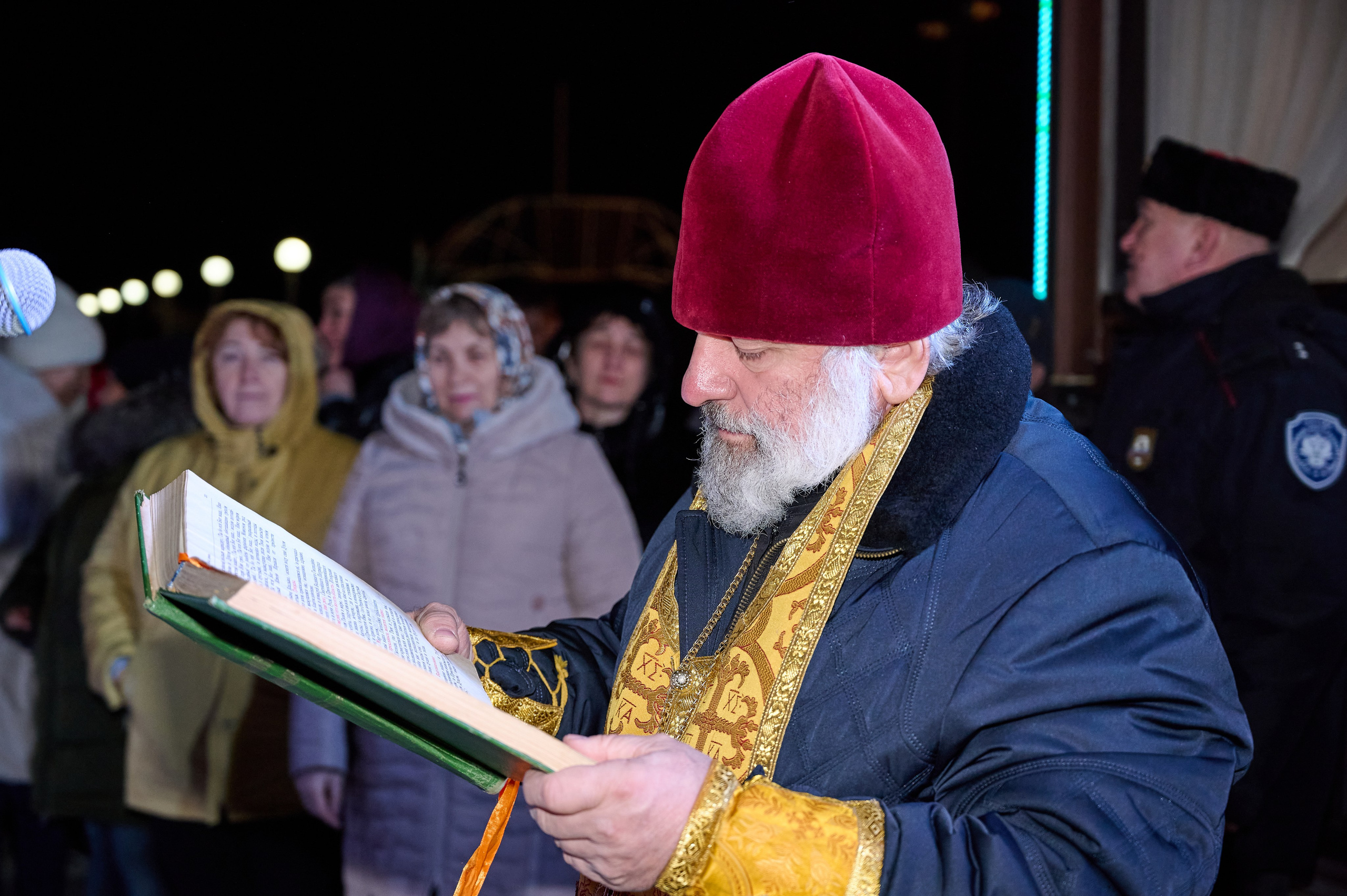 Крещенские купания. Жизнь курорта Кабардинка в фотографиях