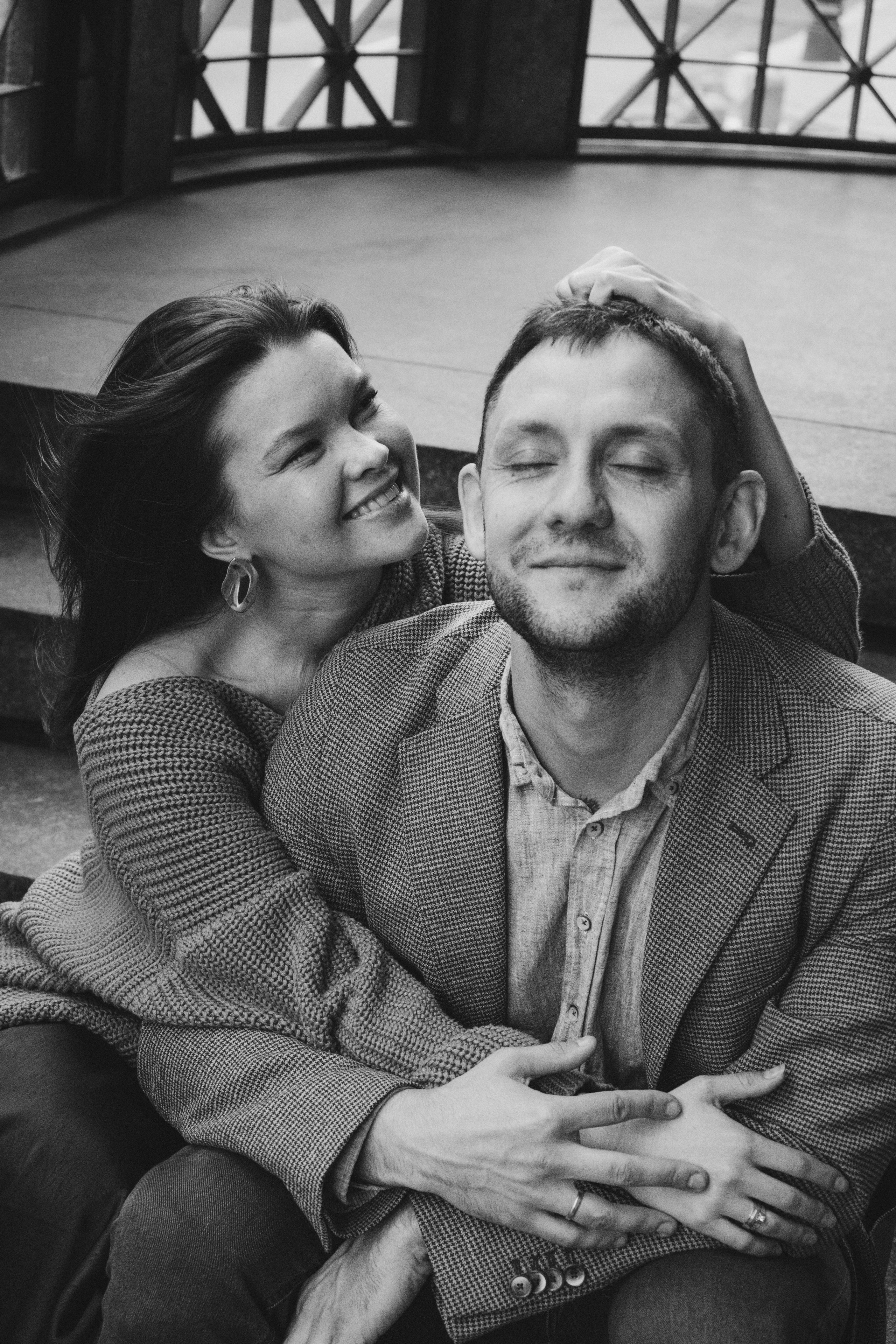 Лавстори на улицах Москвы. Семейный фотограф Химки — Москва