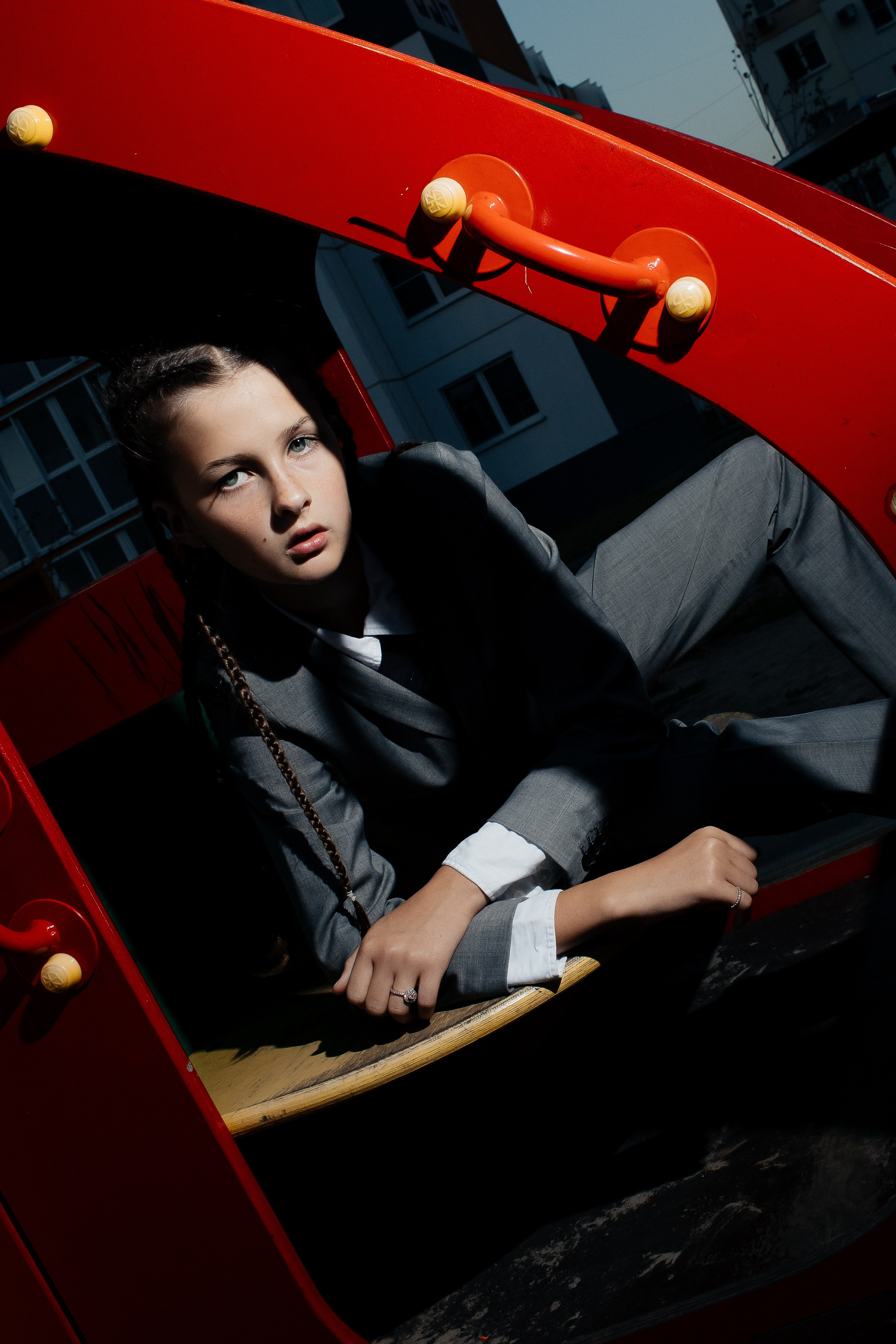 Есения. Съёмка на детской площадке. Сергеев Алексей. Фотограф