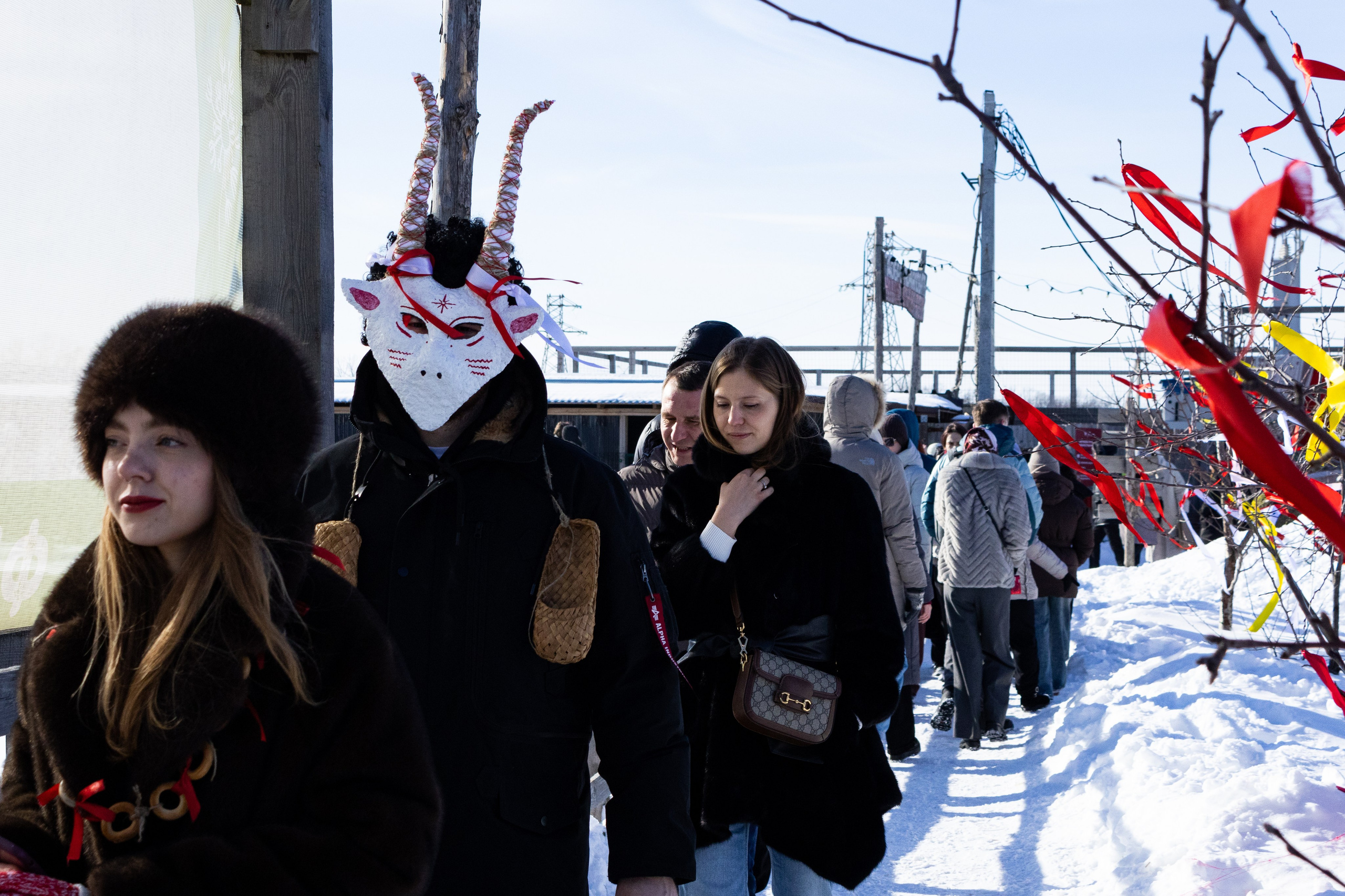 Масленица от «Жатвы» в Чертовицах, Воронеж. Фотограф Наталья Мершина