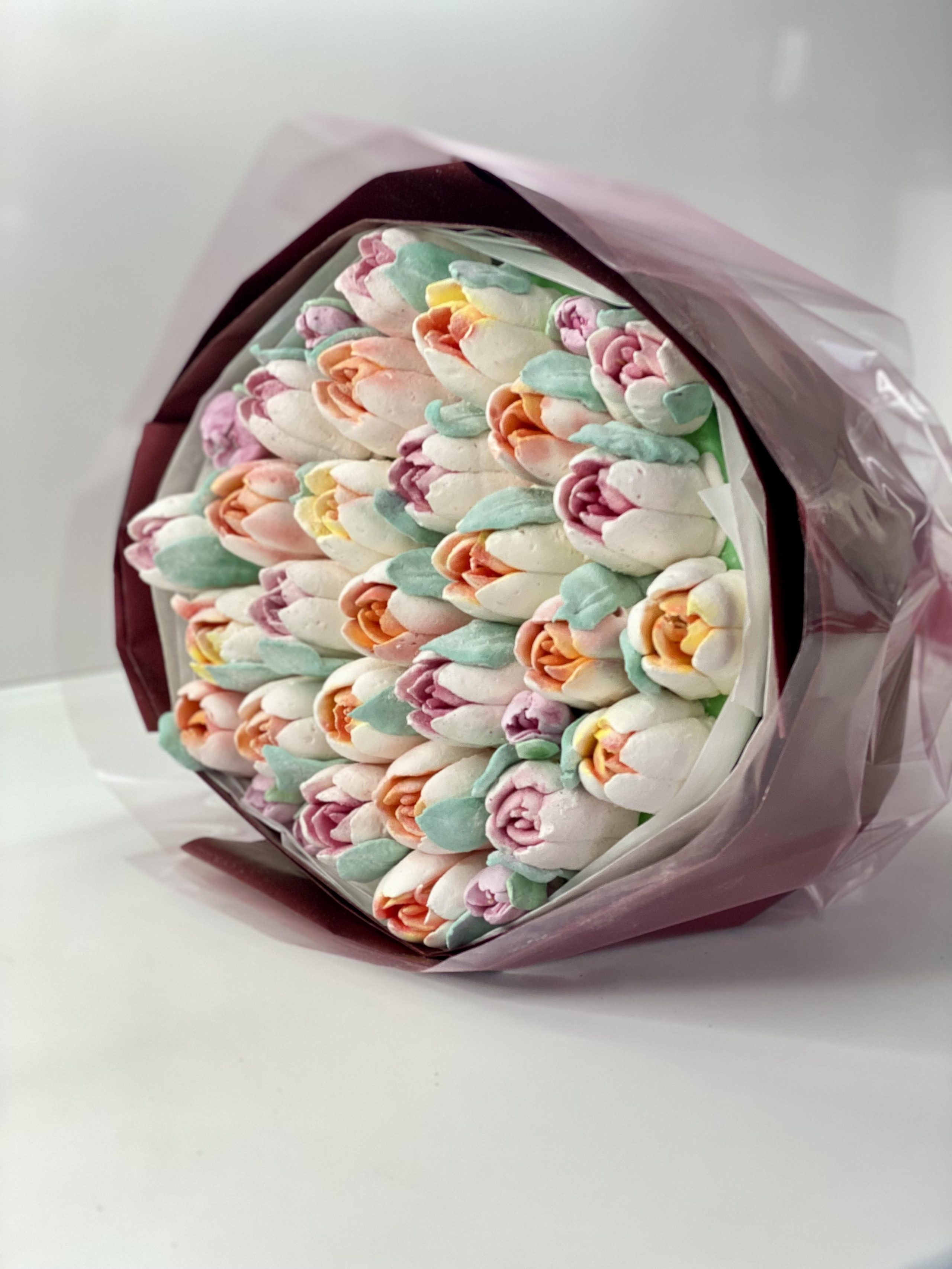 Букеты. Katyasugarsugar капкейки, зефир, торты Москва