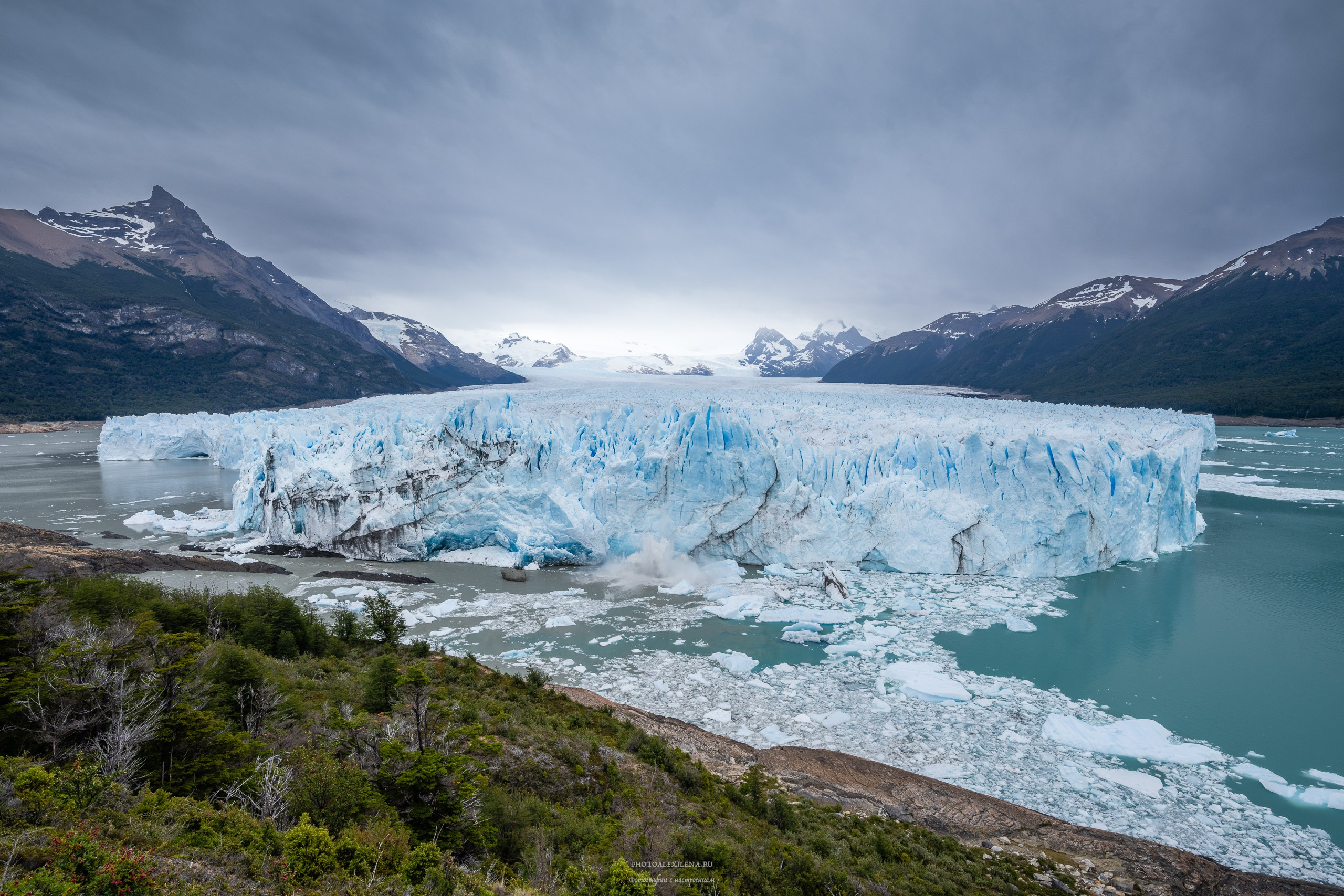 Ледник Перито-Морено, Лагуна Нимез и озеро Архентино. Авторские стильные фотокартины