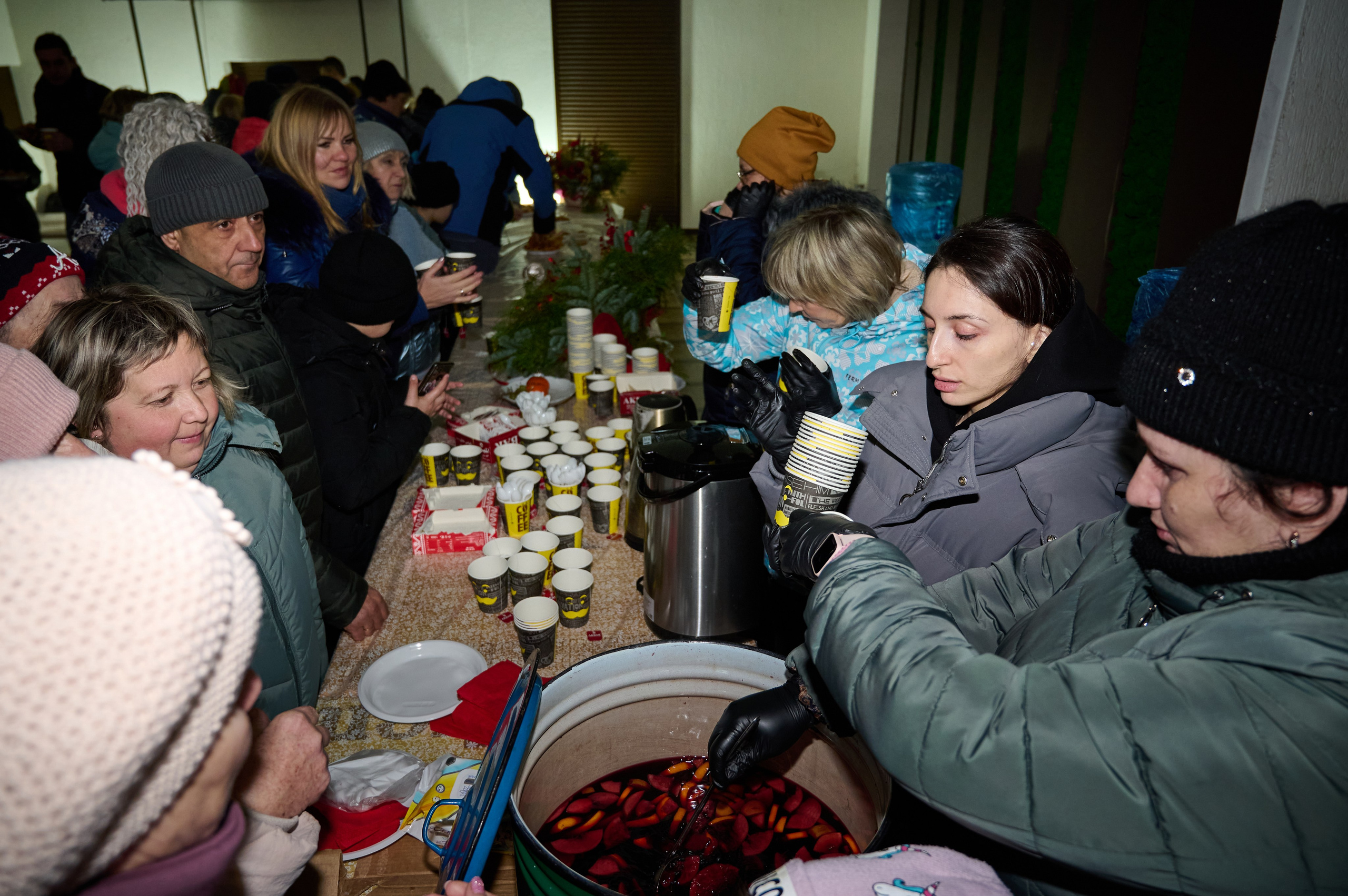 Крещенские купания. Жизнь курорта Кабардинка в фотографиях