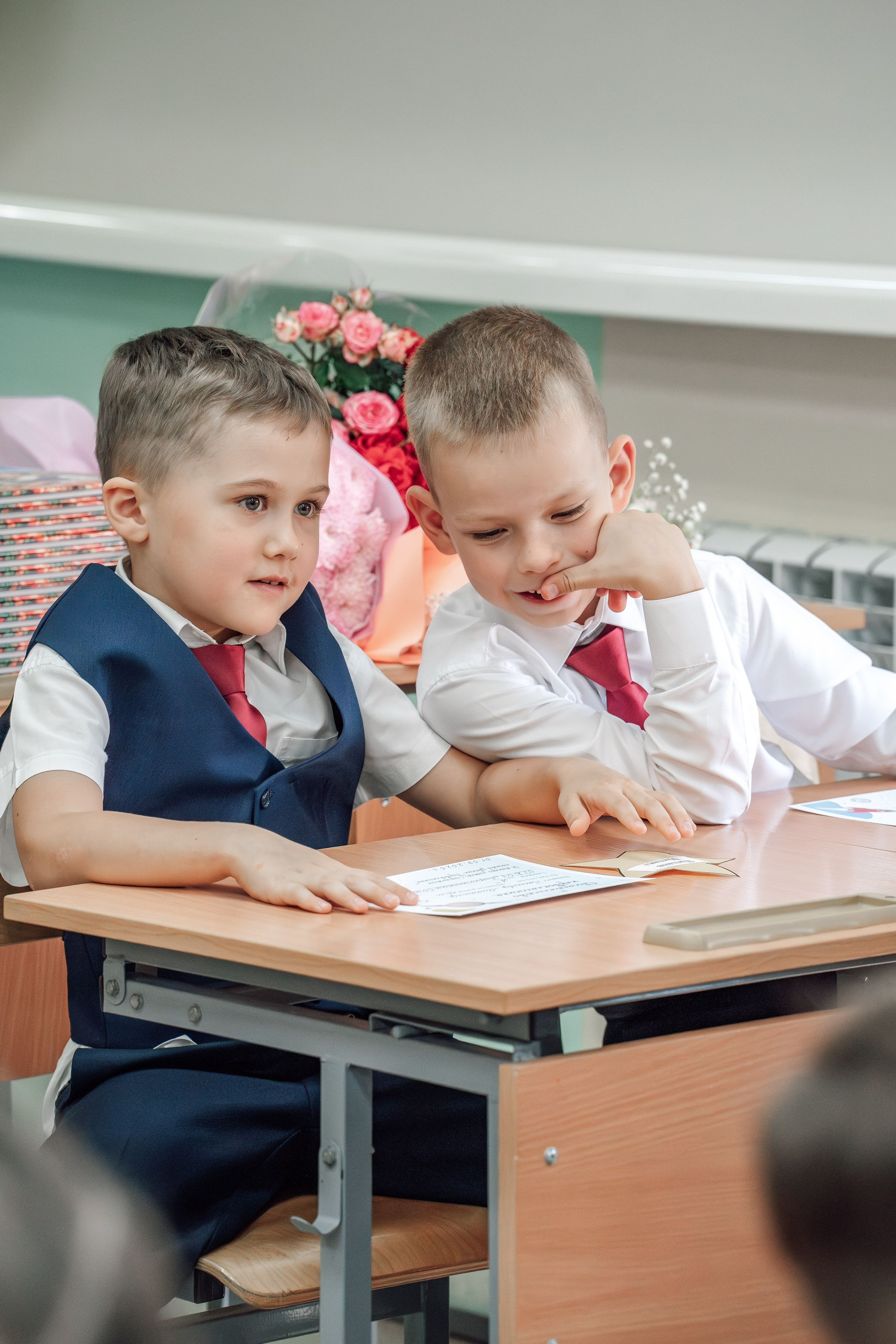 Первоклашки. Фотограф Юлия Паськова, город Бирюч