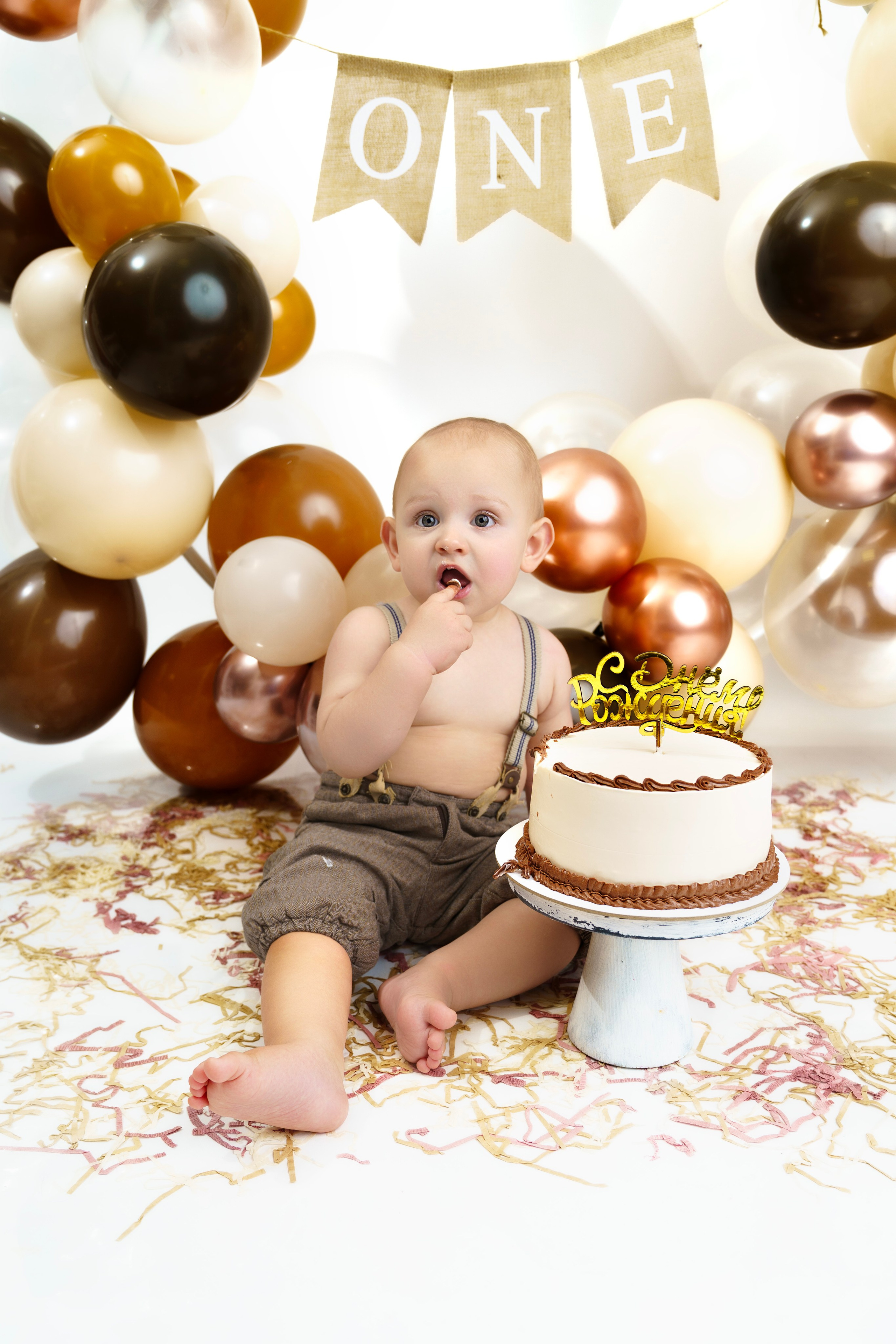 Фотосессия ГОДОВАСИЕ. Фотограф новорожденных, детей до года и беременных в Симферополе