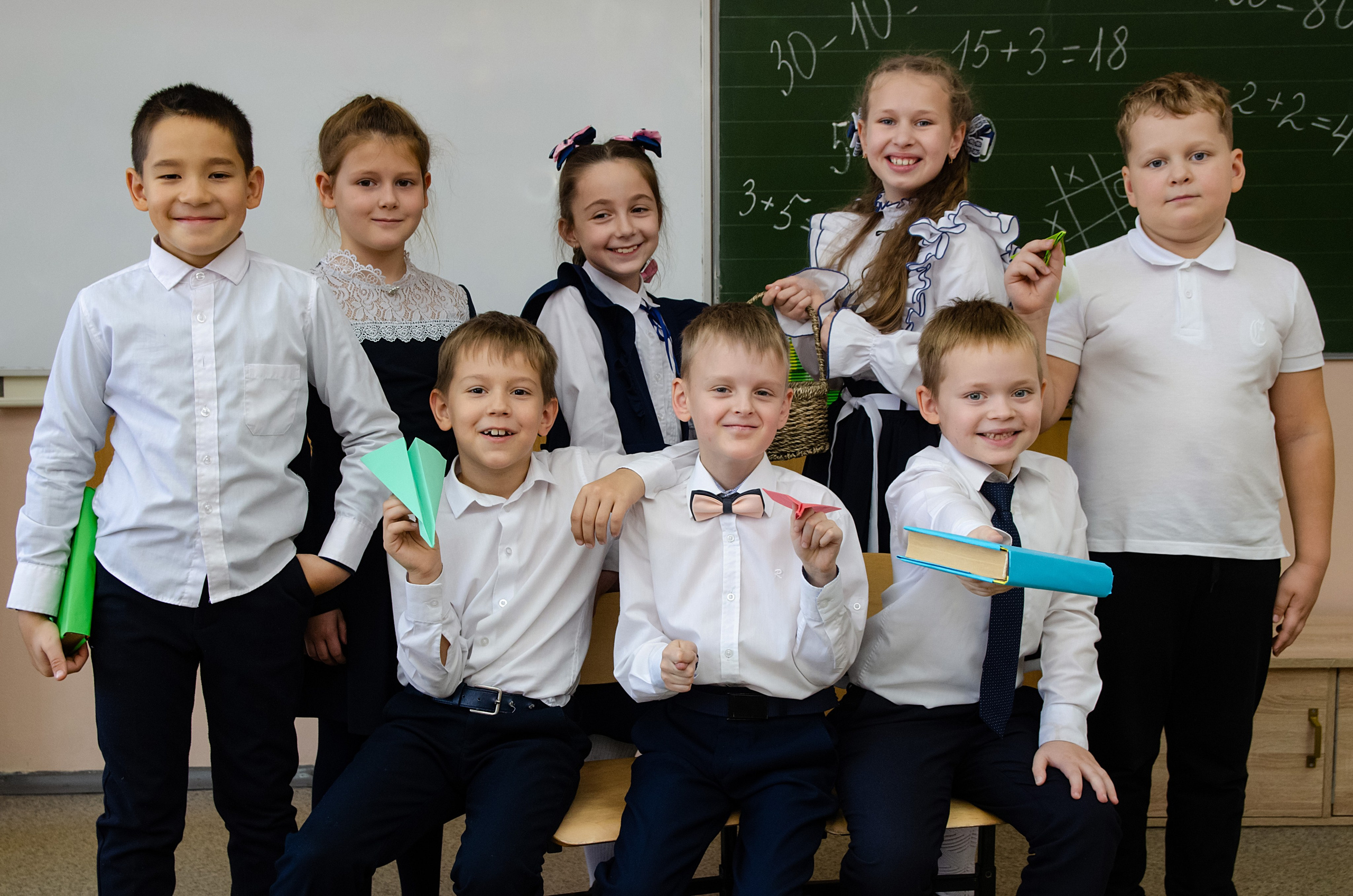 Фото школьников на виньетку. Фотограф в Хабаровске