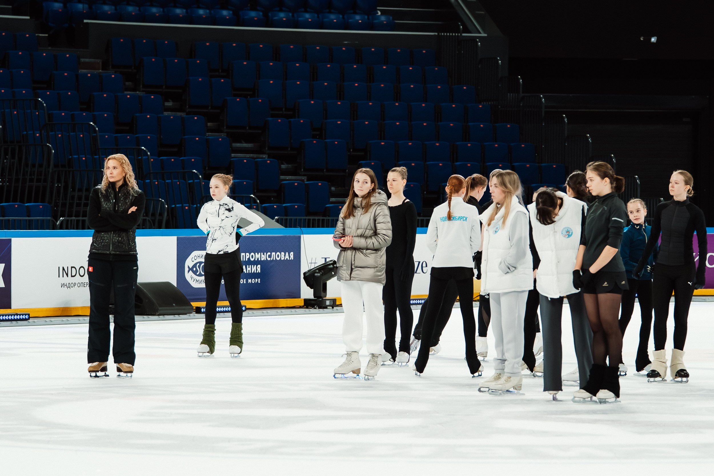 Мастер-класс Этери Тутберидзе в Новосибирске. Воробьева Ксения — Спортивный и танцевальный фотограф Новосибирск