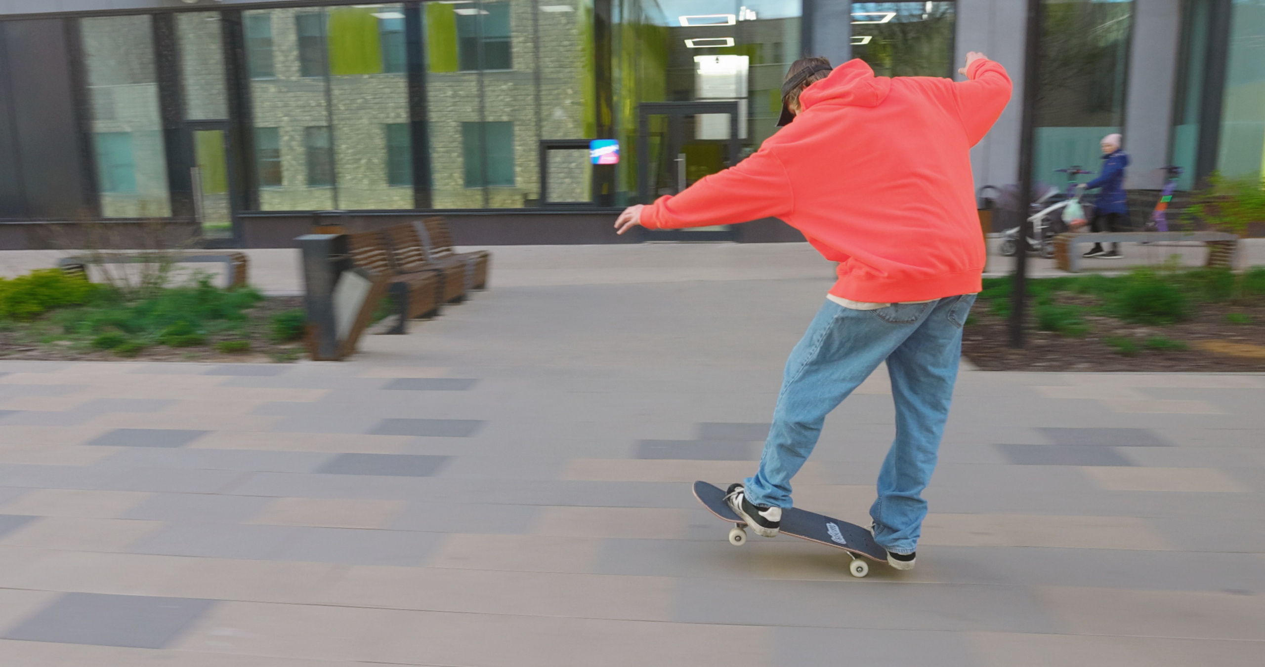 Съёмка на моноколесе со стедикамом. Студия Максима Белослюдцева