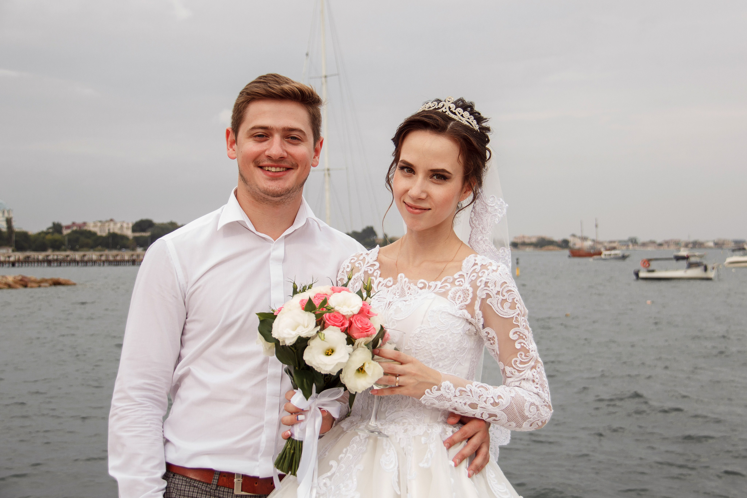 Свадебная фотосессия. Свадьба в Крыму. Свадебная фотосессия в Евпатории. Фотограф Зайцева Надежда. Свадебный фотограф в Крыму.