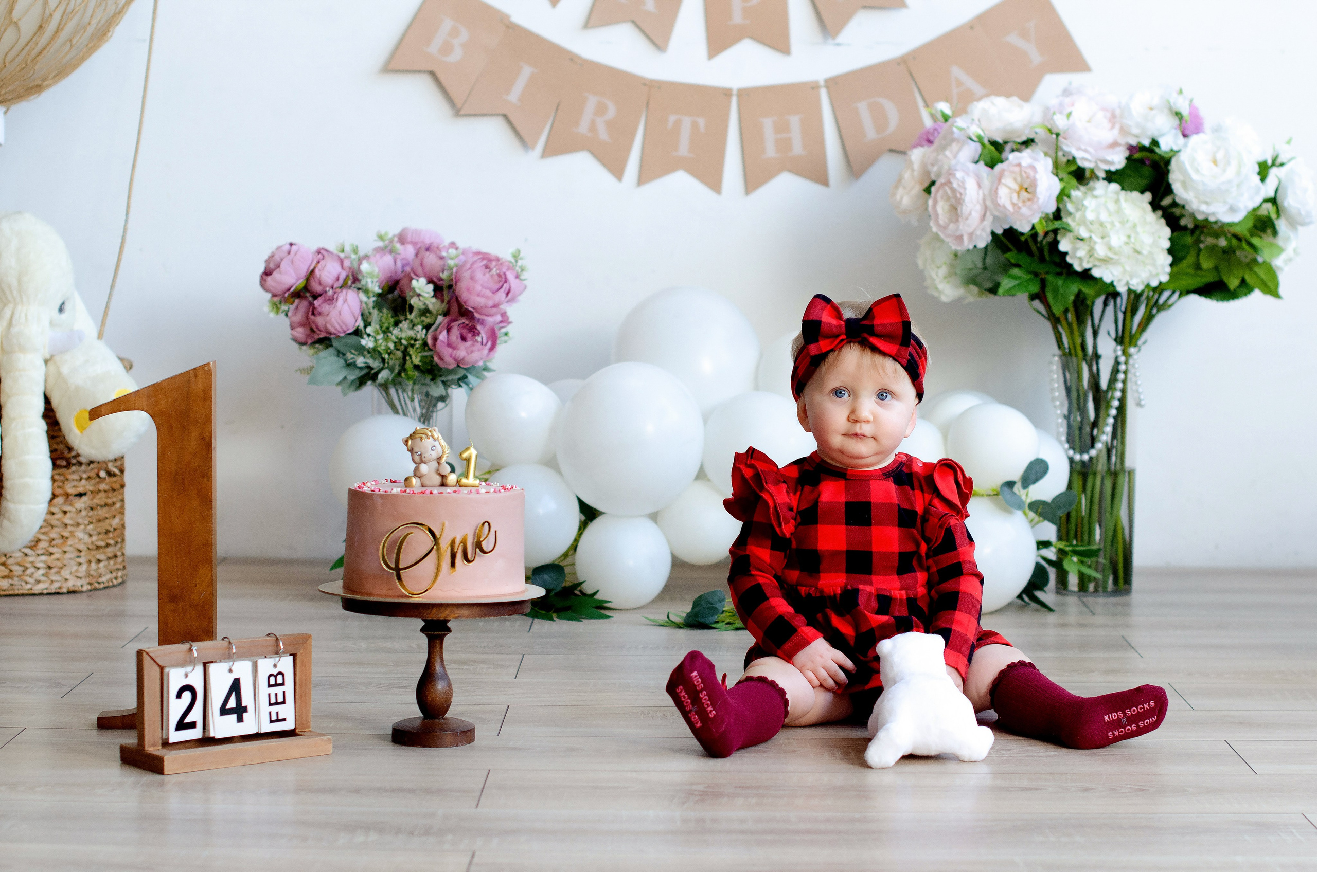 Мариночке 1 годик. Фотограф в Хабаровске