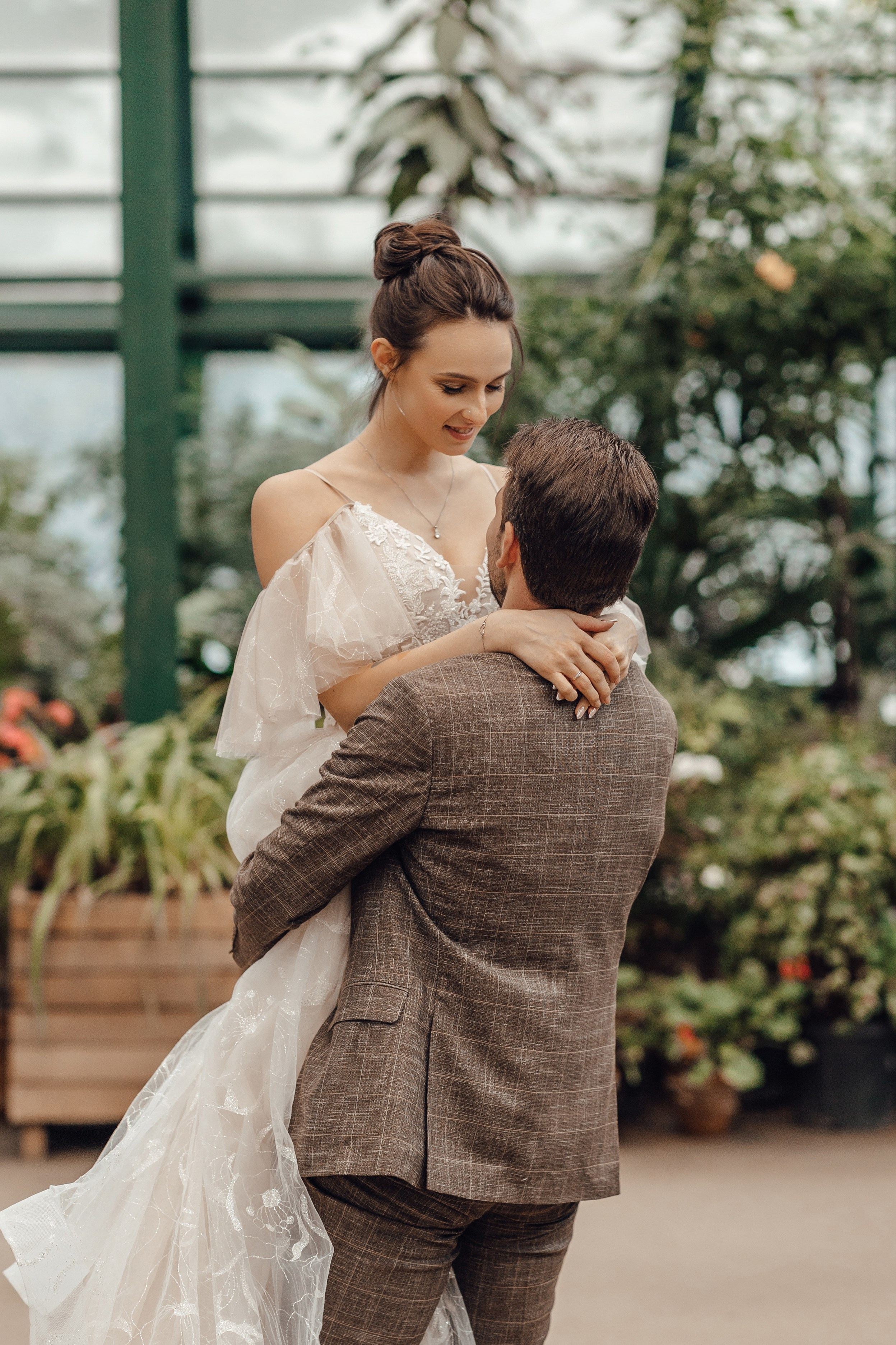 Свадебная фотосессия в Оранжерее Аптекарский огород