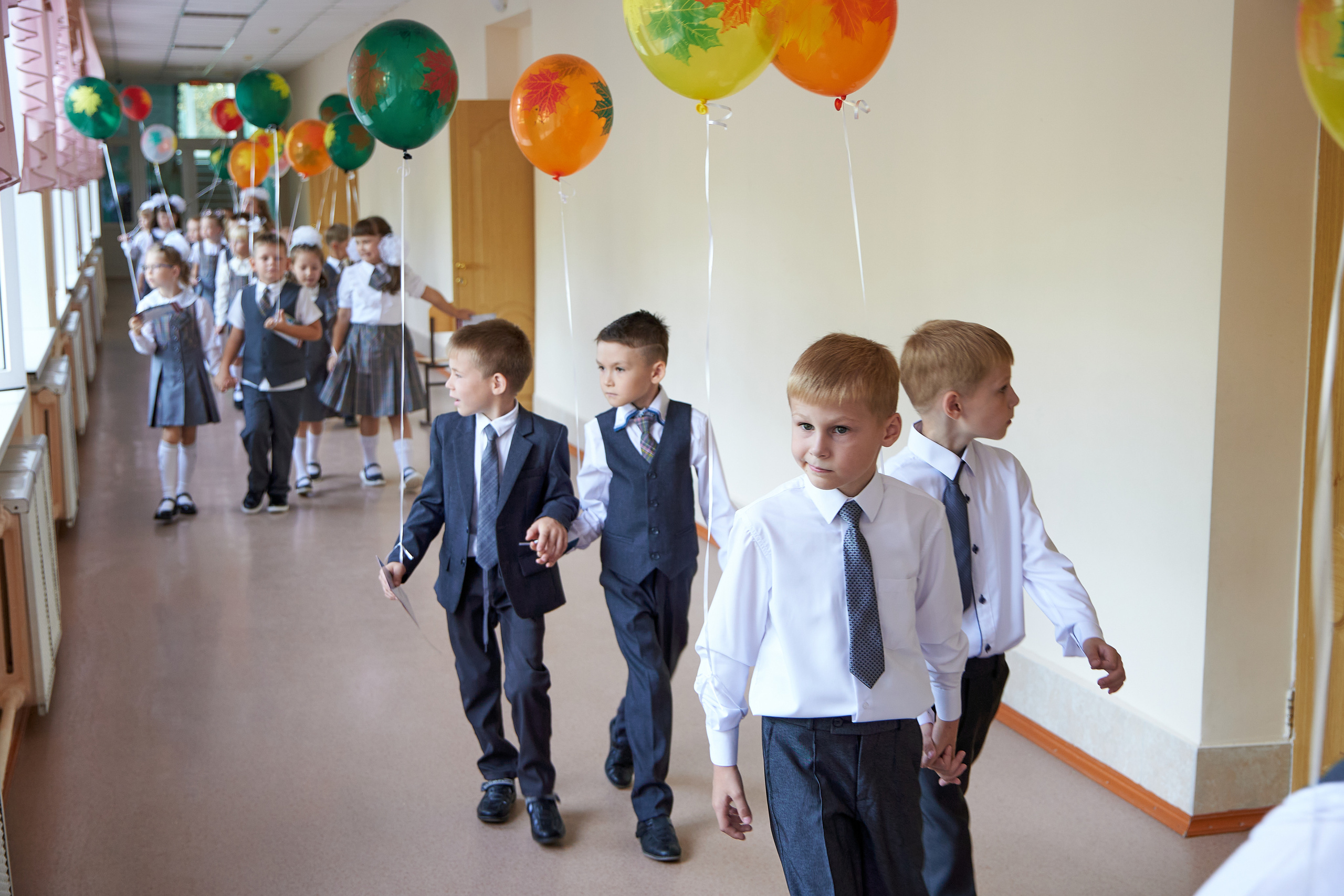 День знаний. 1 сентября. Семейный фотограф Владимир Просвиркин. г. Самара