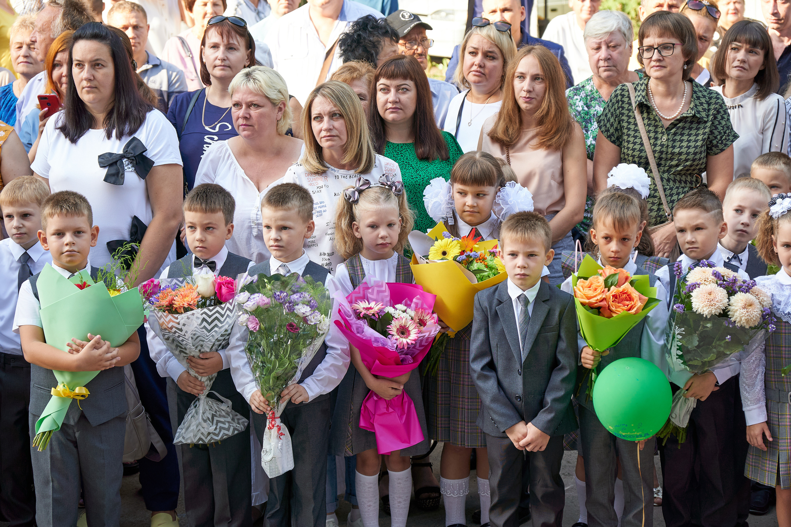 День знаний. 1 сентября. Семейный фотограф Владимир Просвиркин. г. Самара