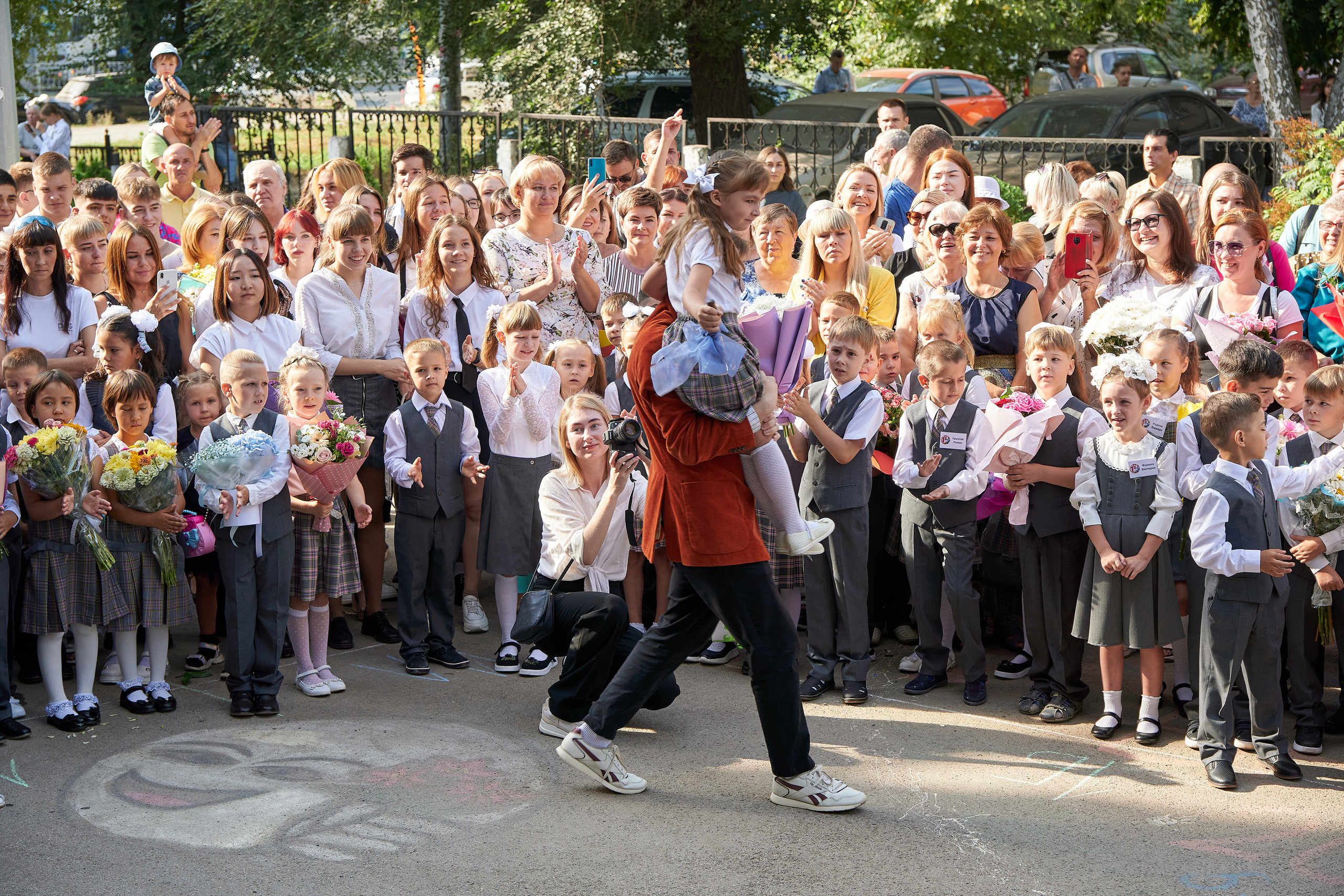 День знаний. 1 сентября. Семейный фотограф Владимир Просвиркин. г. Самара