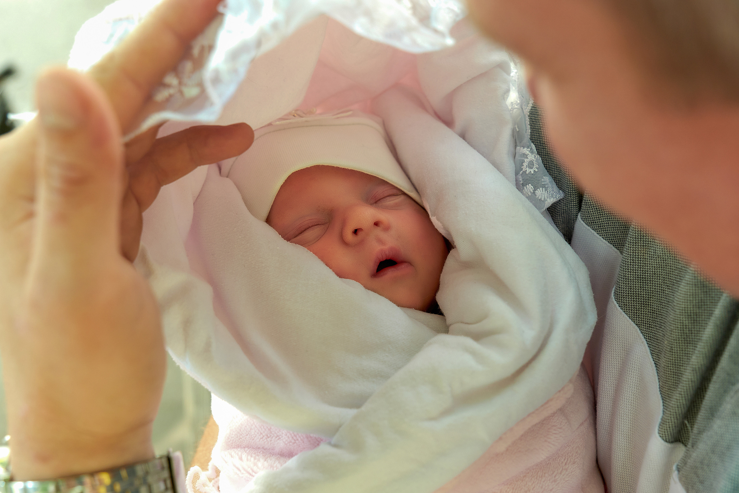Выписка из роддома. Семейный фотограф Владимир Просвиркин. г. Самара