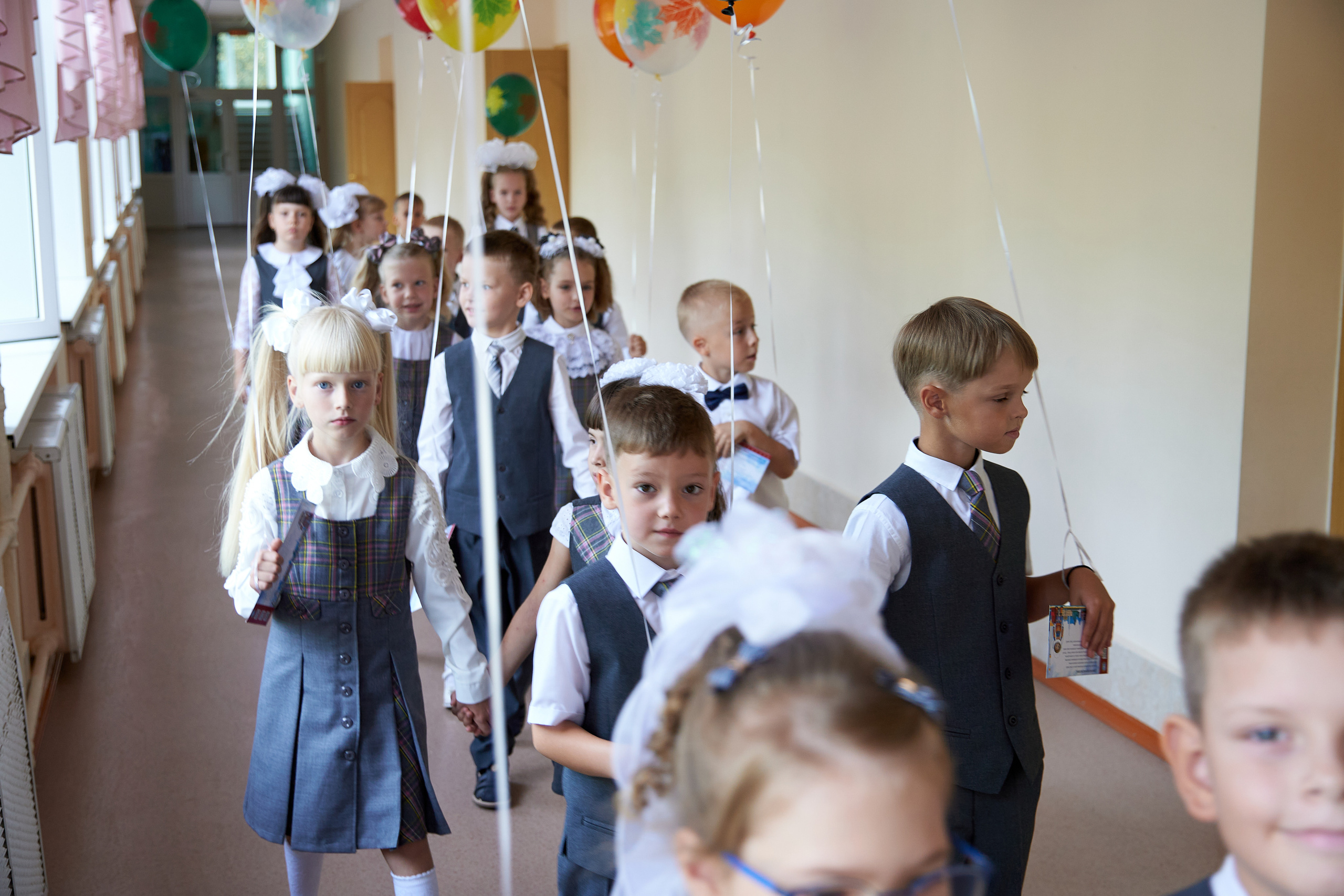 День знаний. 1 сентября. Семейный фотограф Владимир Просвиркин. г. Самара