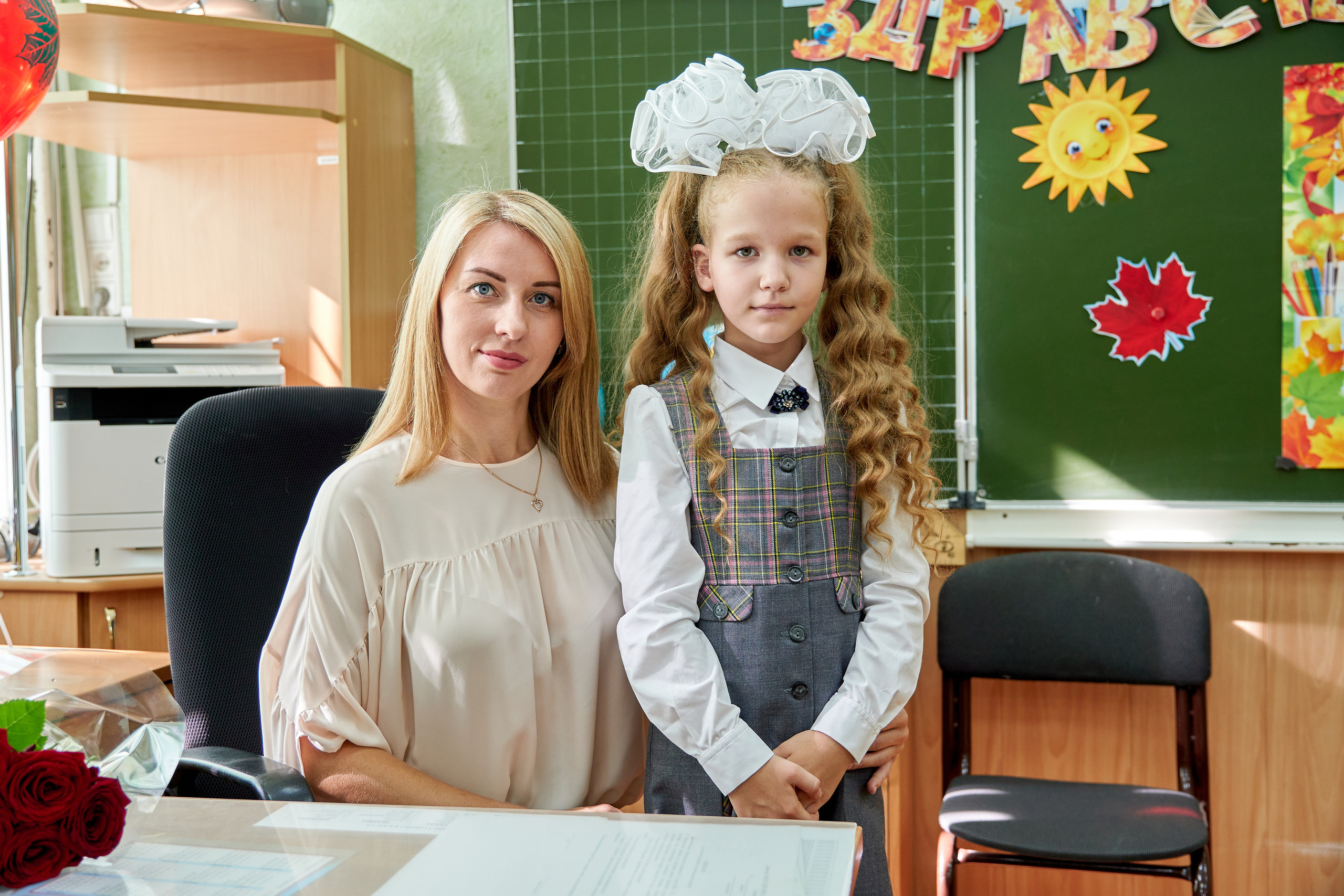 День знаний. 1 сентября. Семейный фотограф Владимир Просвиркин. г. Самара