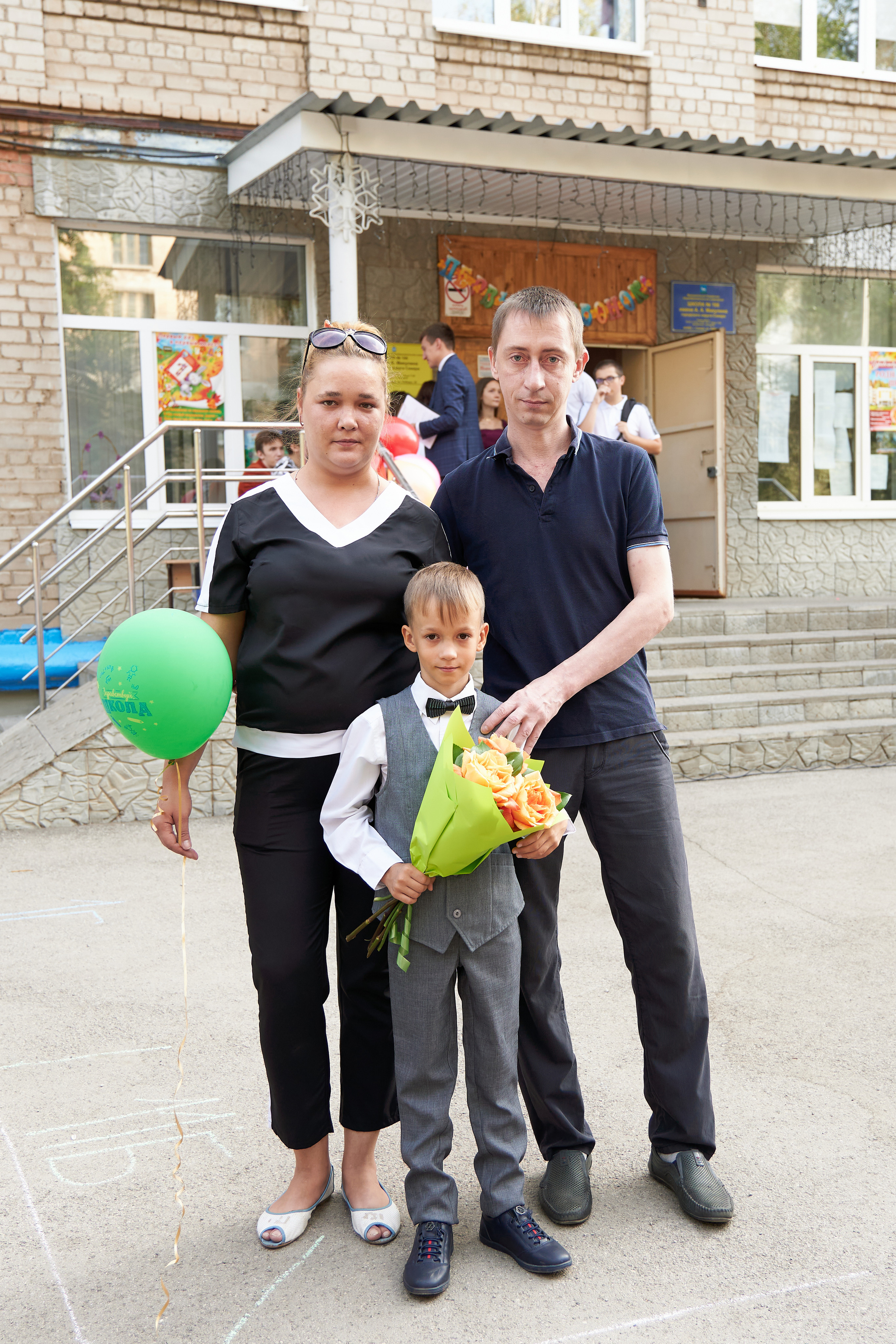День знаний. 1 сентября. Семейный фотограф Владимир Просвиркин. г. Самара