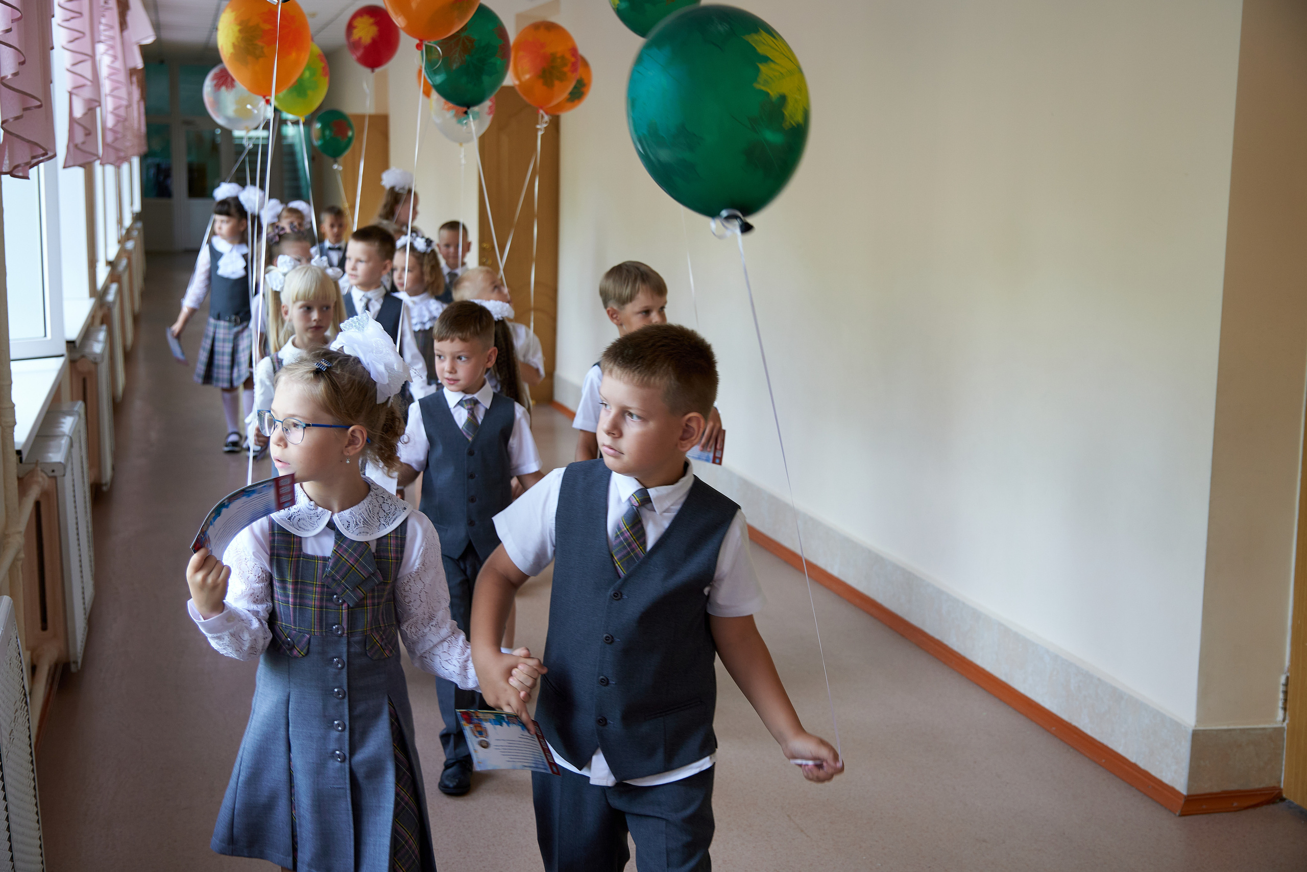 День знаний. 1 сентября. Семейный фотограф Владимир Просвиркин. г. Самара