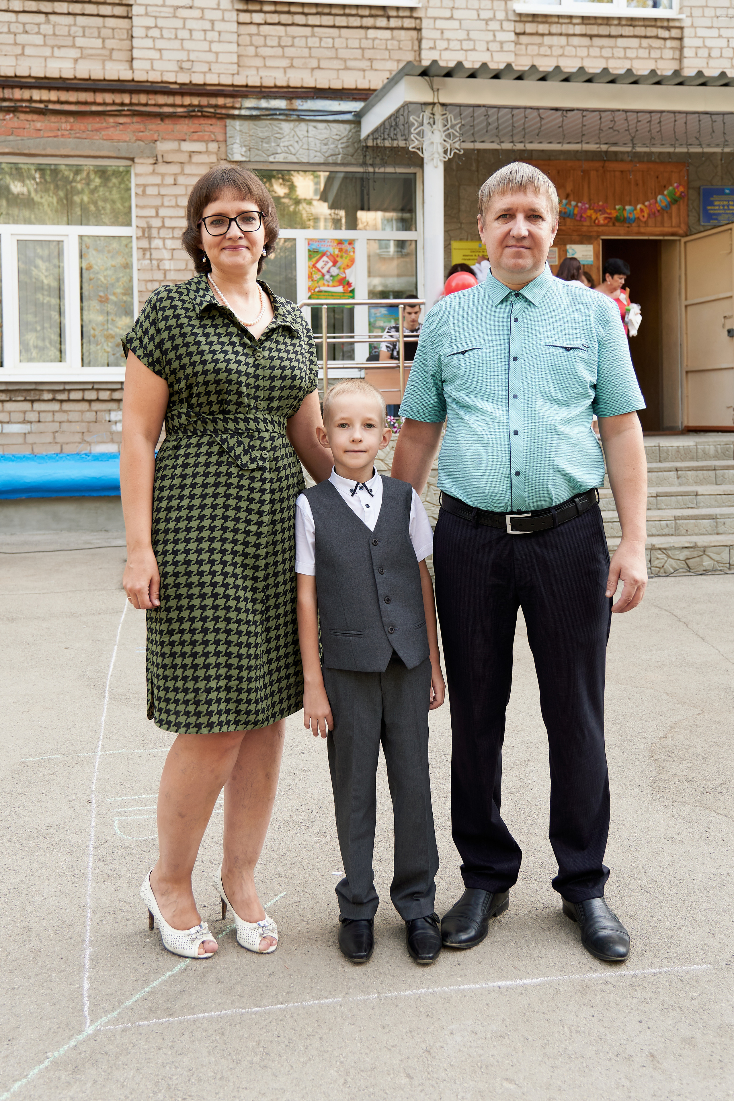 День знаний. 1 сентября. Семейный фотограф Владимир Просвиркин. г. Самара